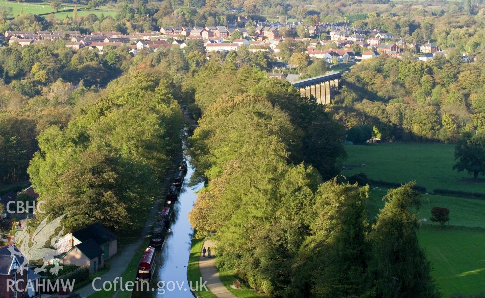 High viewpoint embankment and aqueduct.