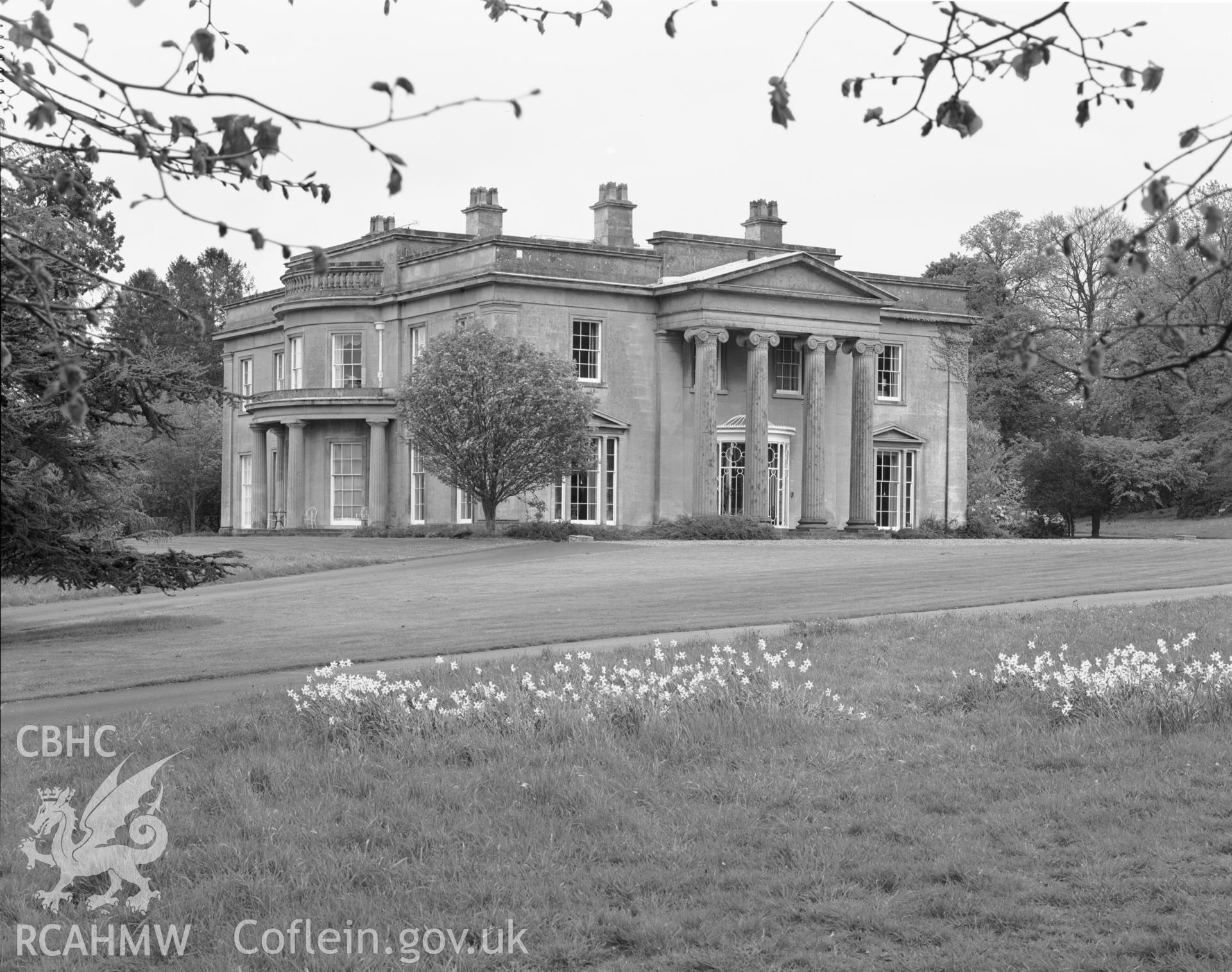 Exterior view of Clytha House.