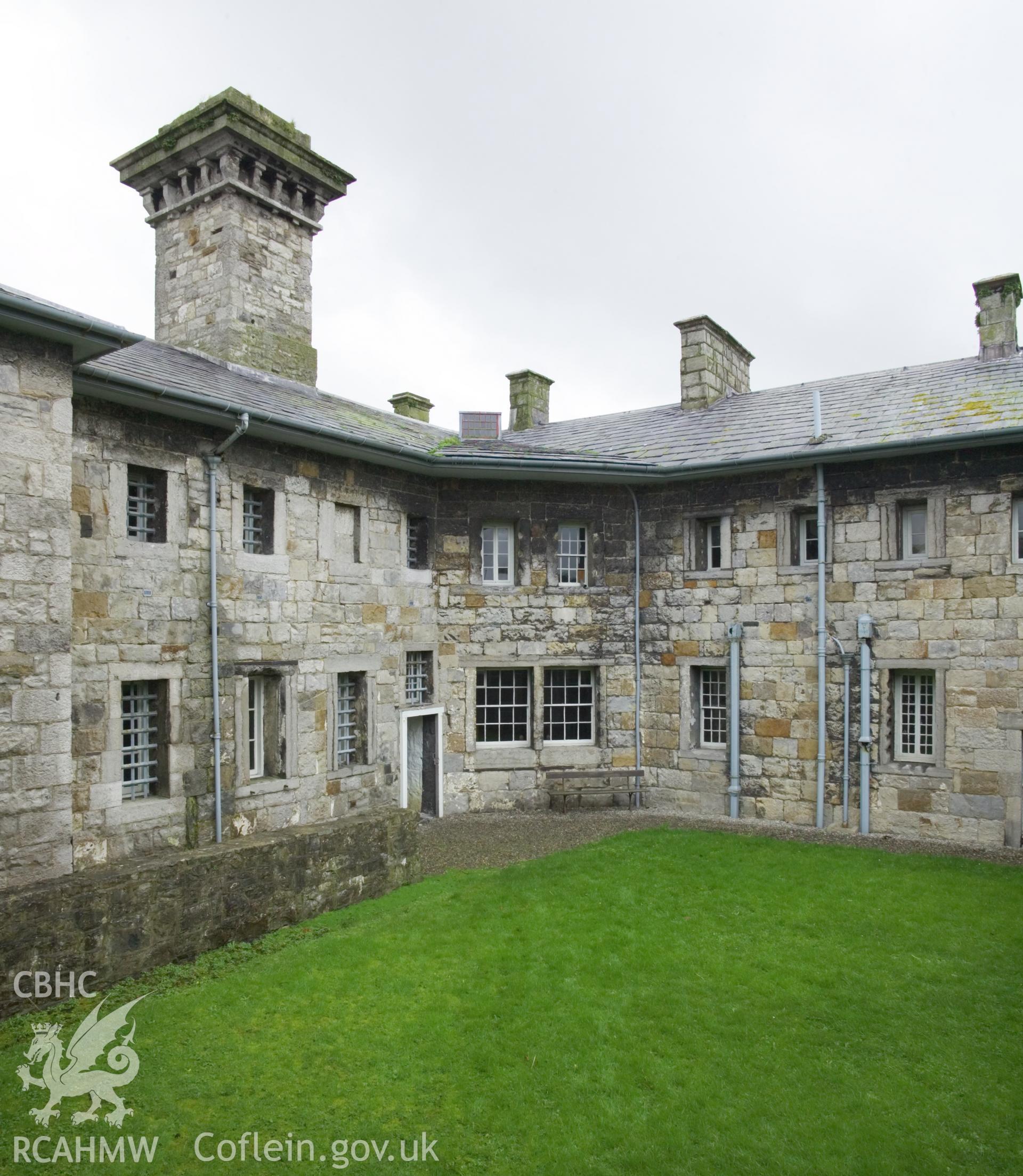 Internal courtyard from the southwest.