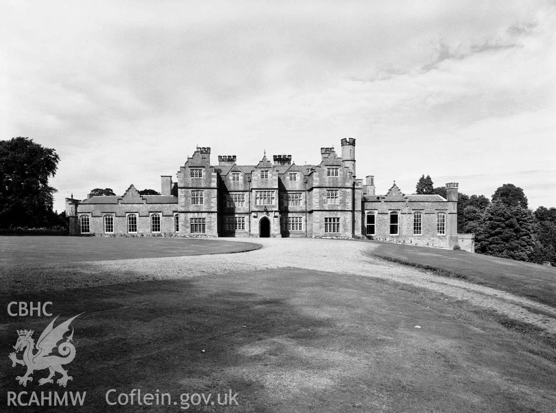 Exterior: front elevation