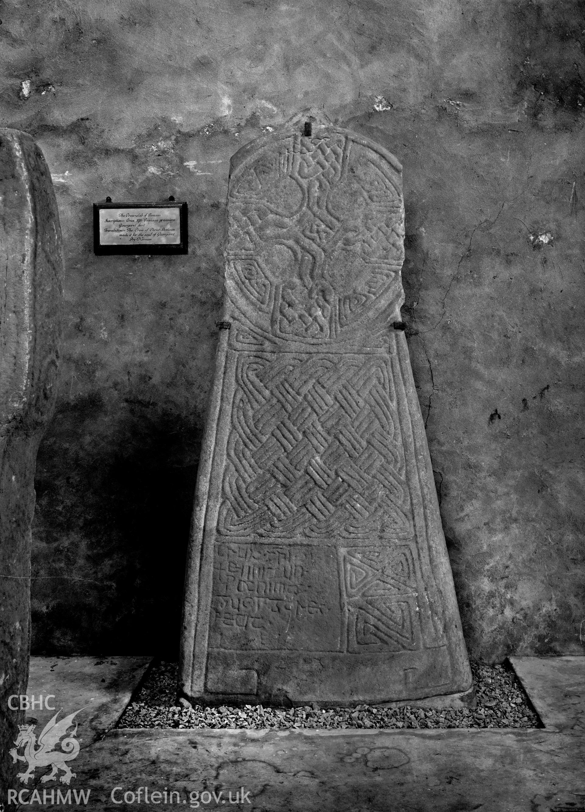 D.O.E photograph of Margam Stones.