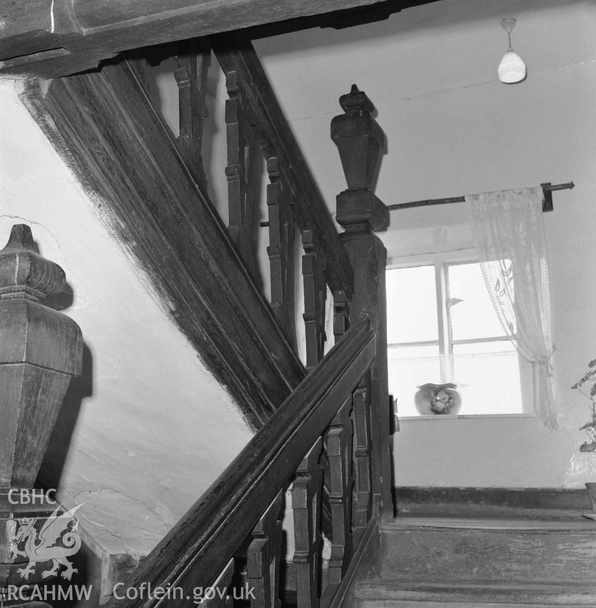 Interior view showing staircase