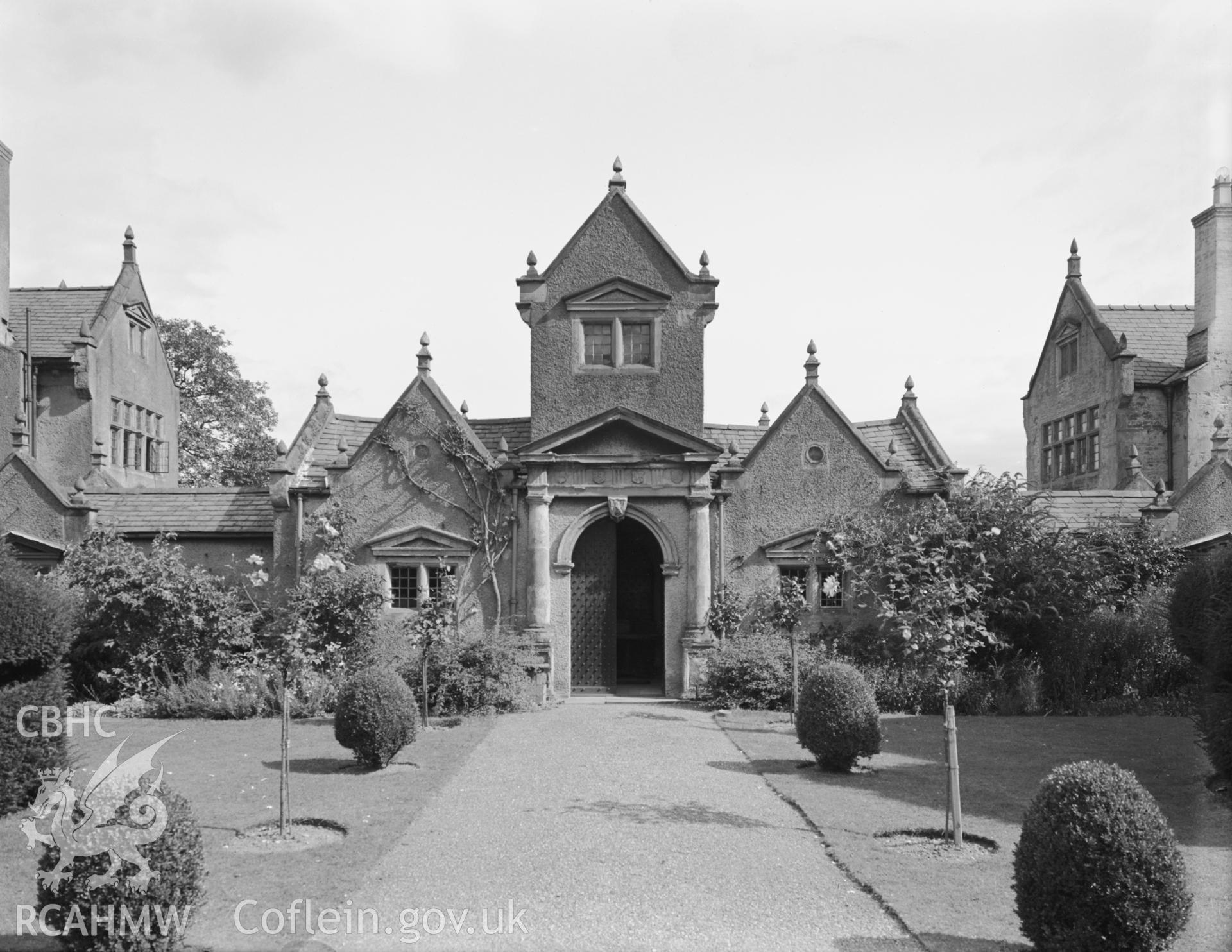 Exterior: SW elevation of porter's lodge