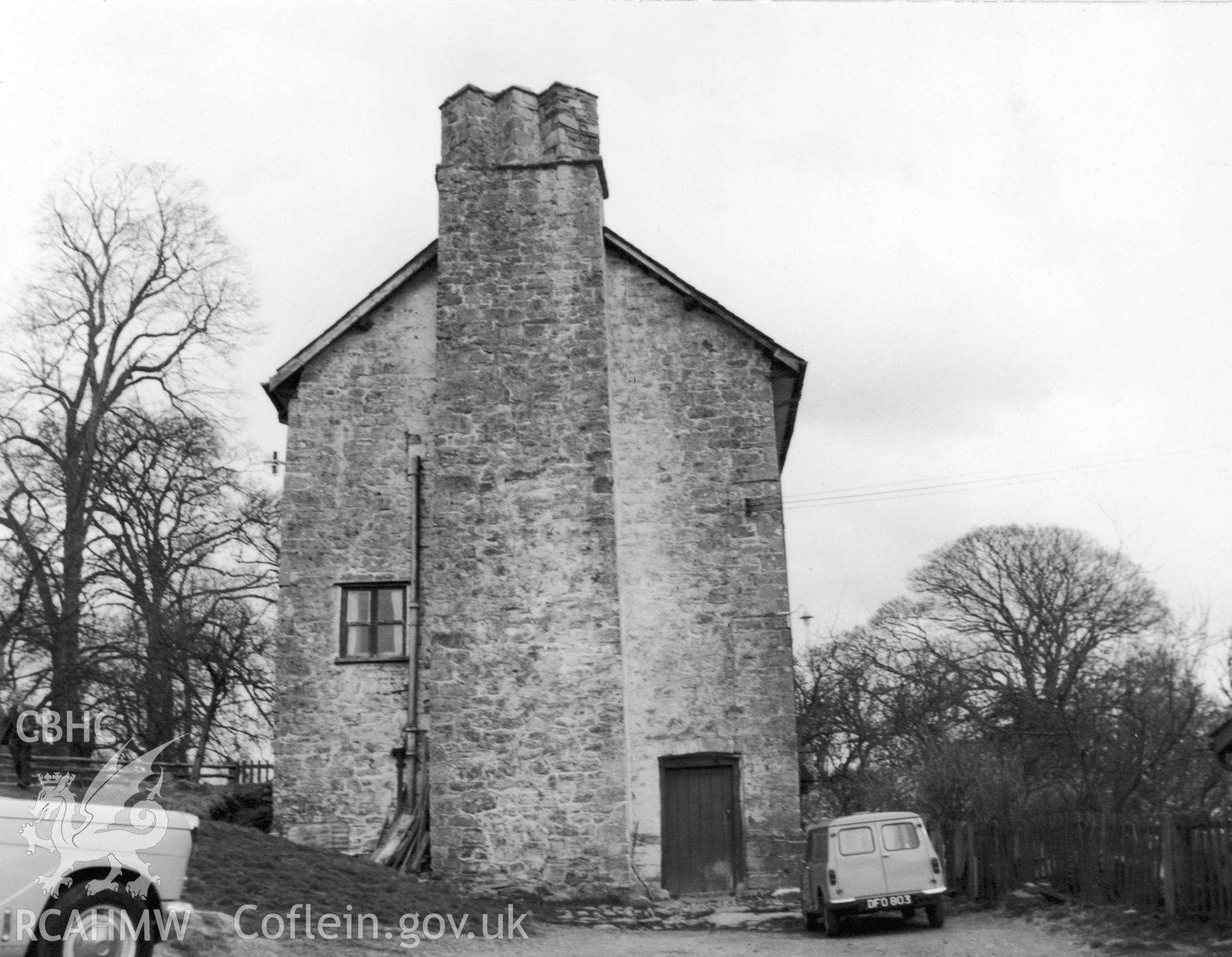 Exterior, gable end