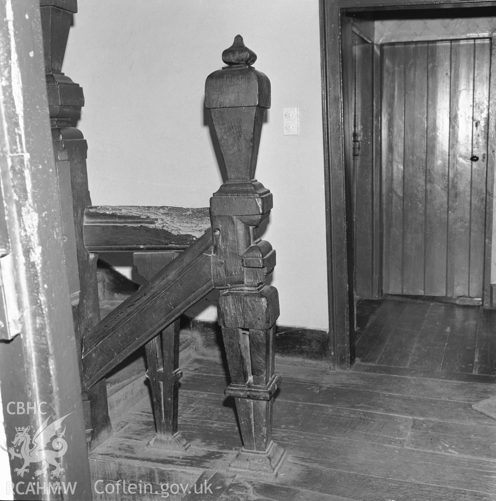 Interior view showing staircase