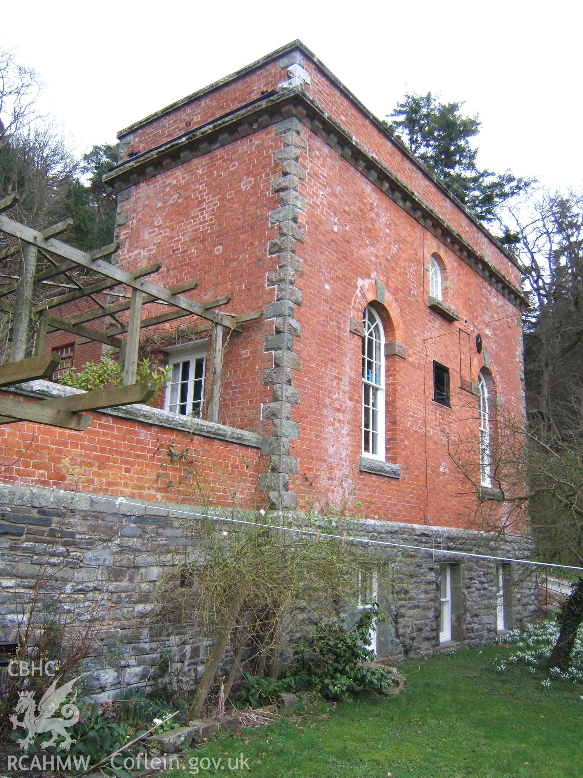 RCAHMW digital photographic survey of Leighton Estate Funicular, Lower Station. Taken by Stephen Hughes, 28/01/2008.