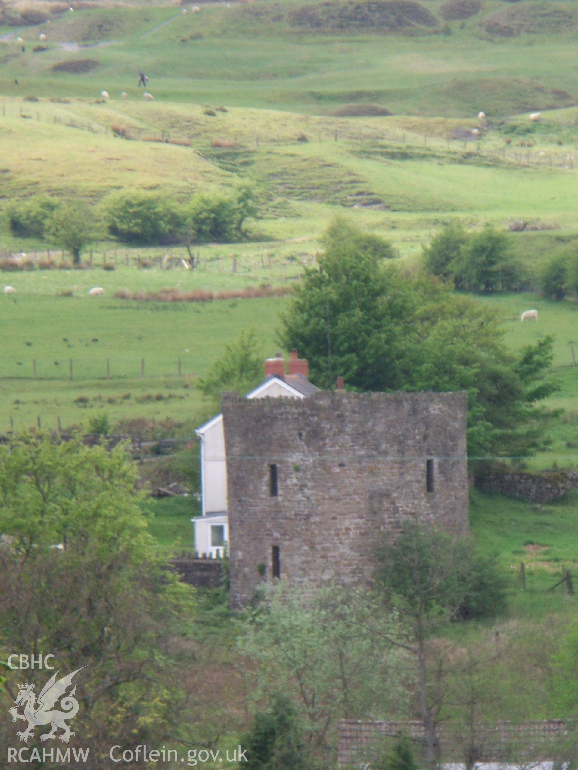 North-east tower viewed from the east.