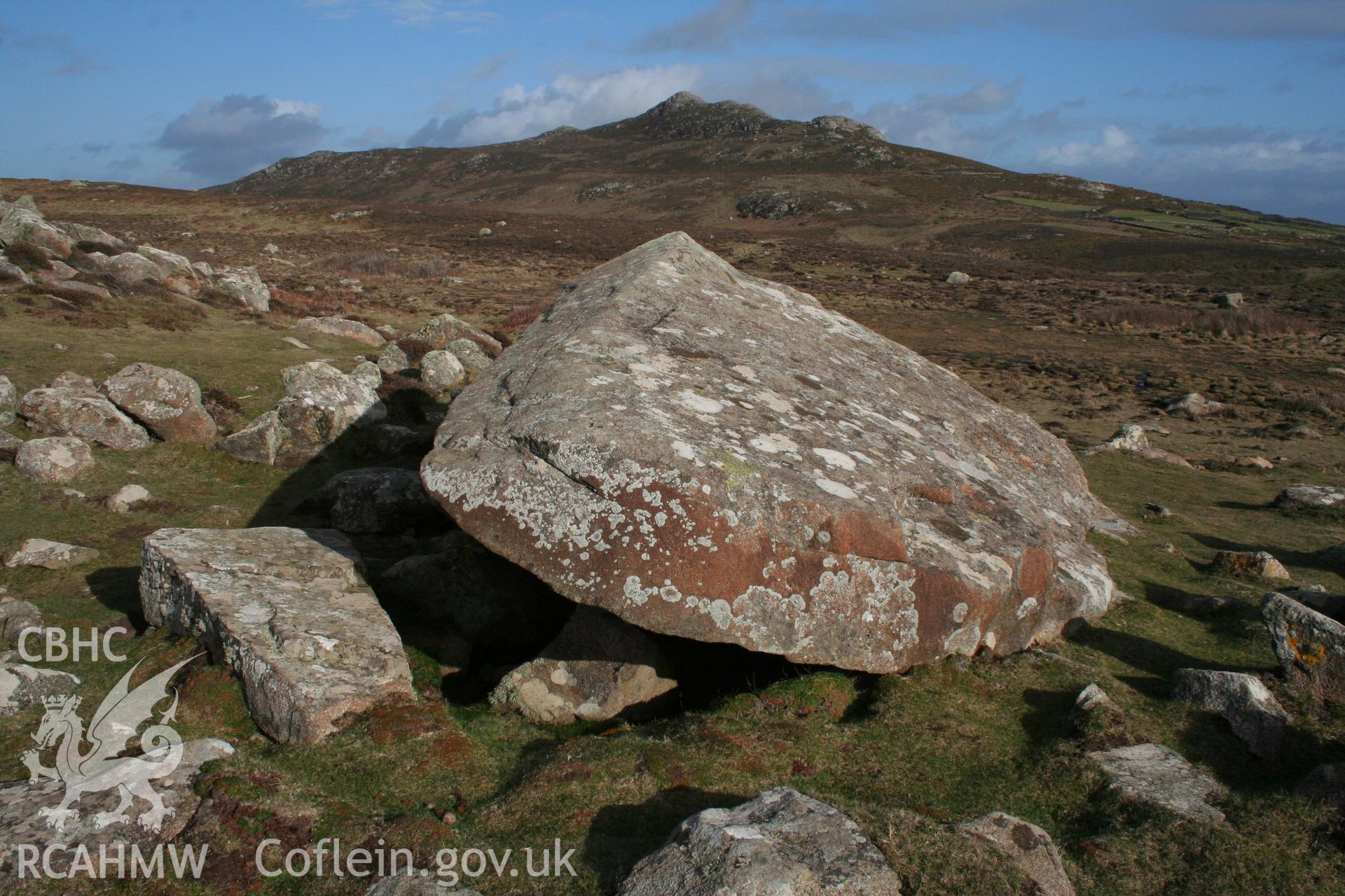 View of chamber from west