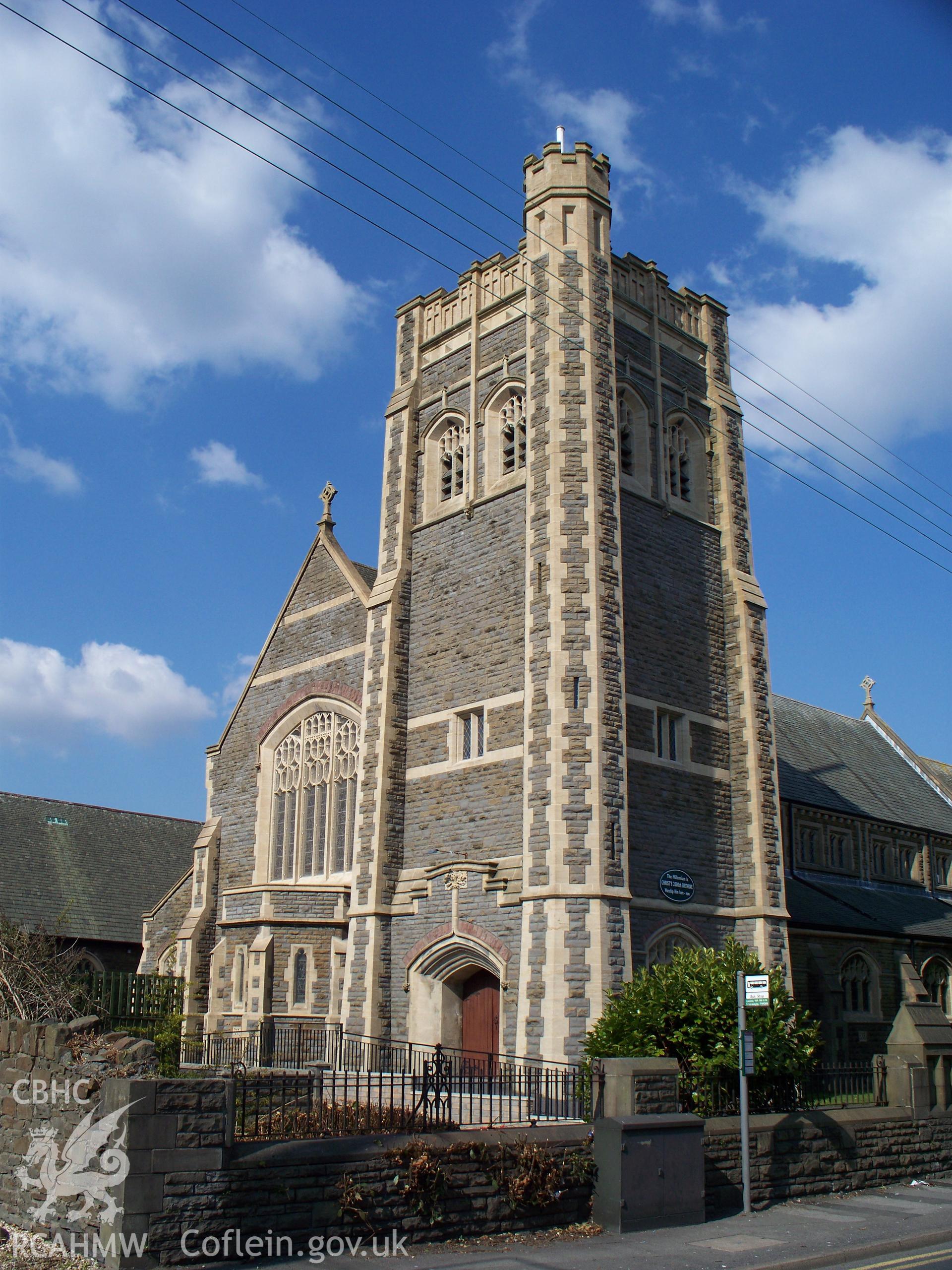 South-western tower from the south.