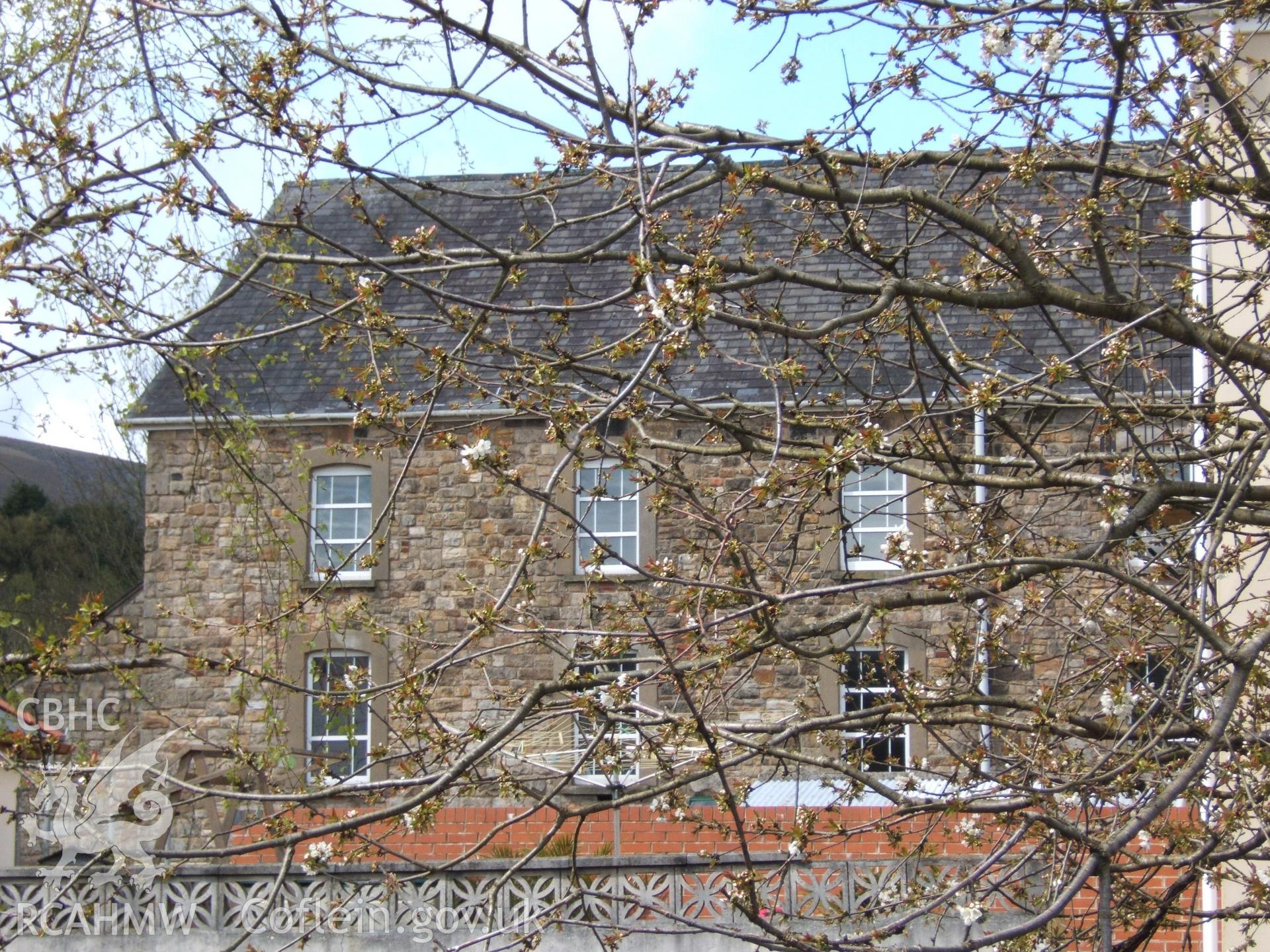 East side of chapel.