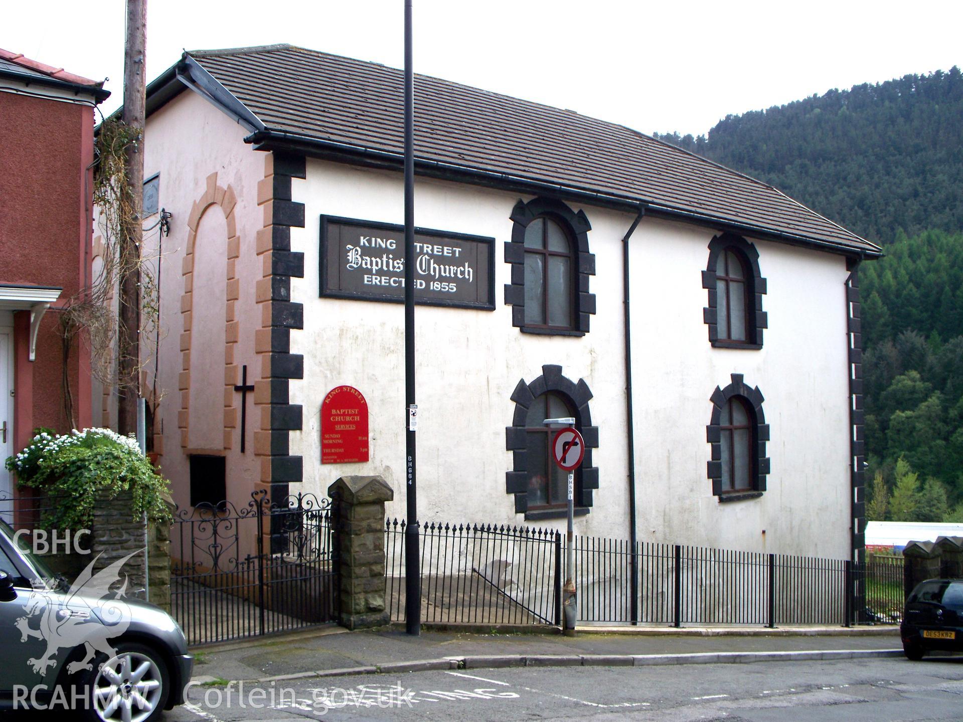 North-west King Street side & NE half-hipped front.