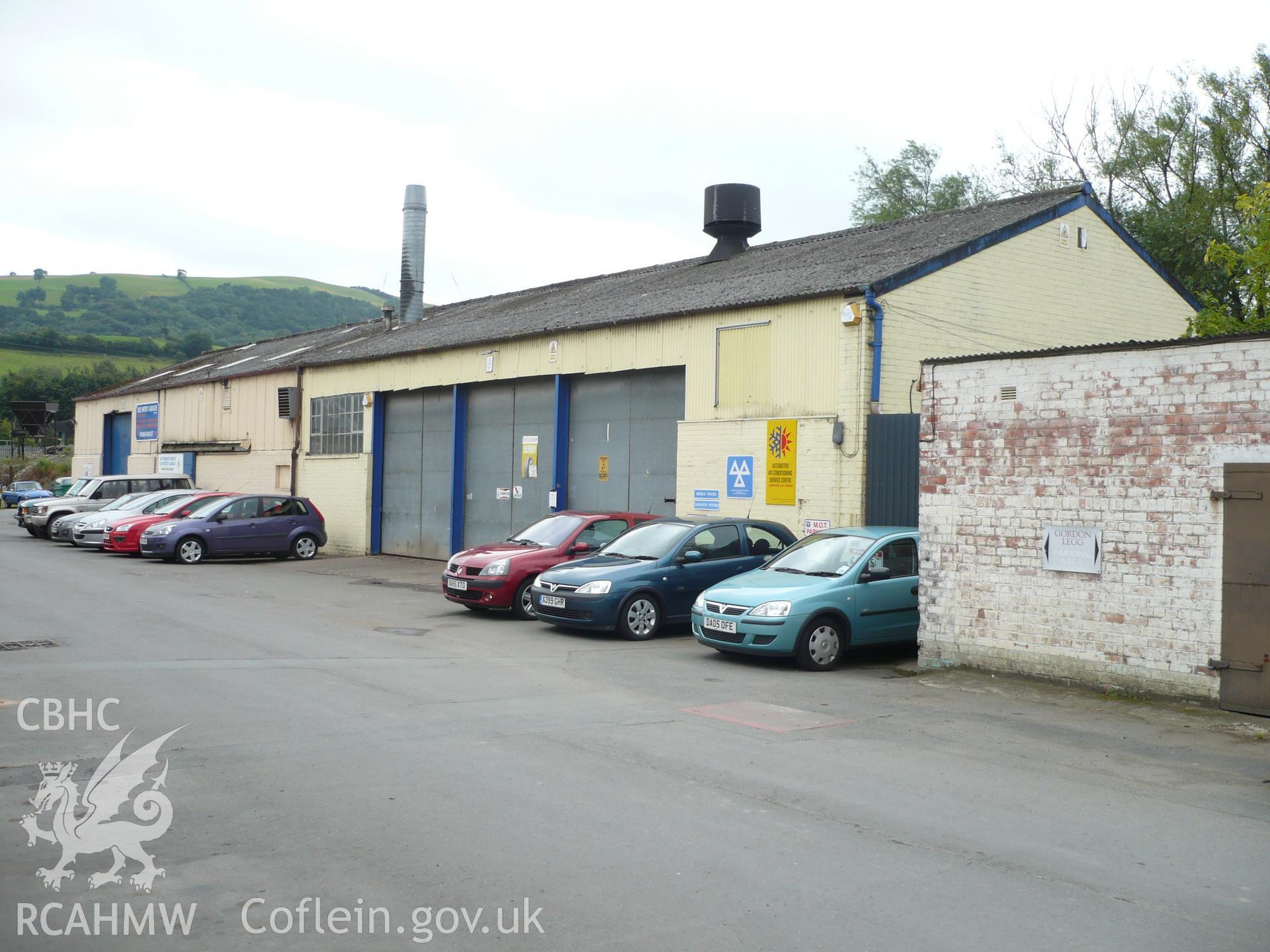 Blacksmiths' shop from the north