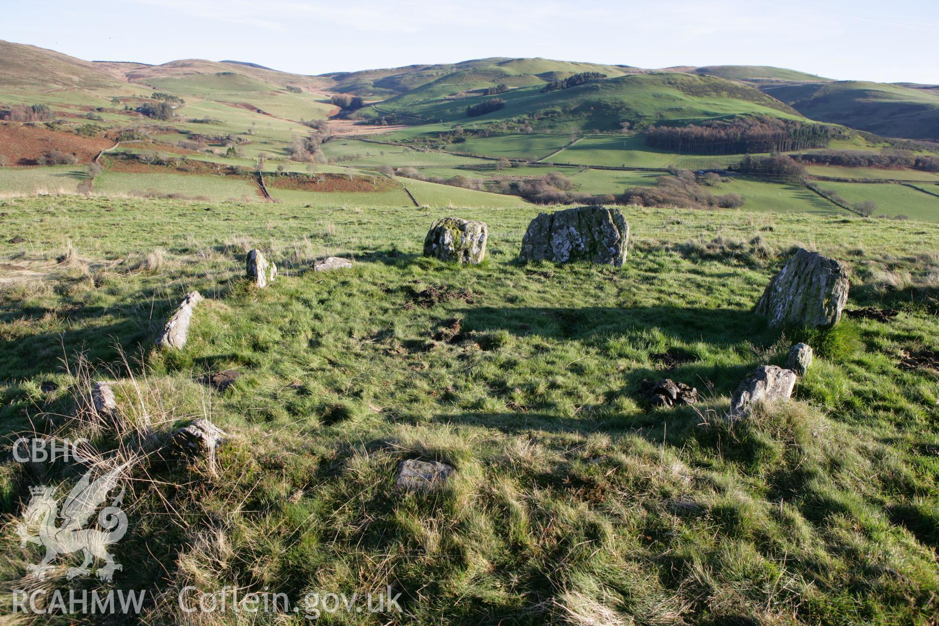 Dolgamfa cairn, view from north-west.