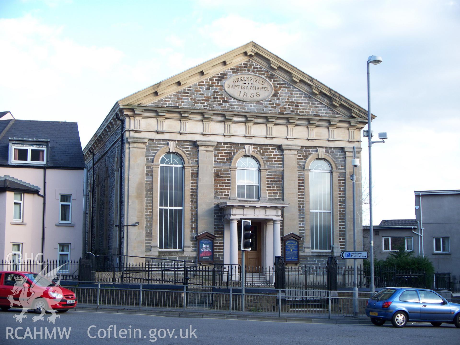 Main north-west gable entrance fa?ade.