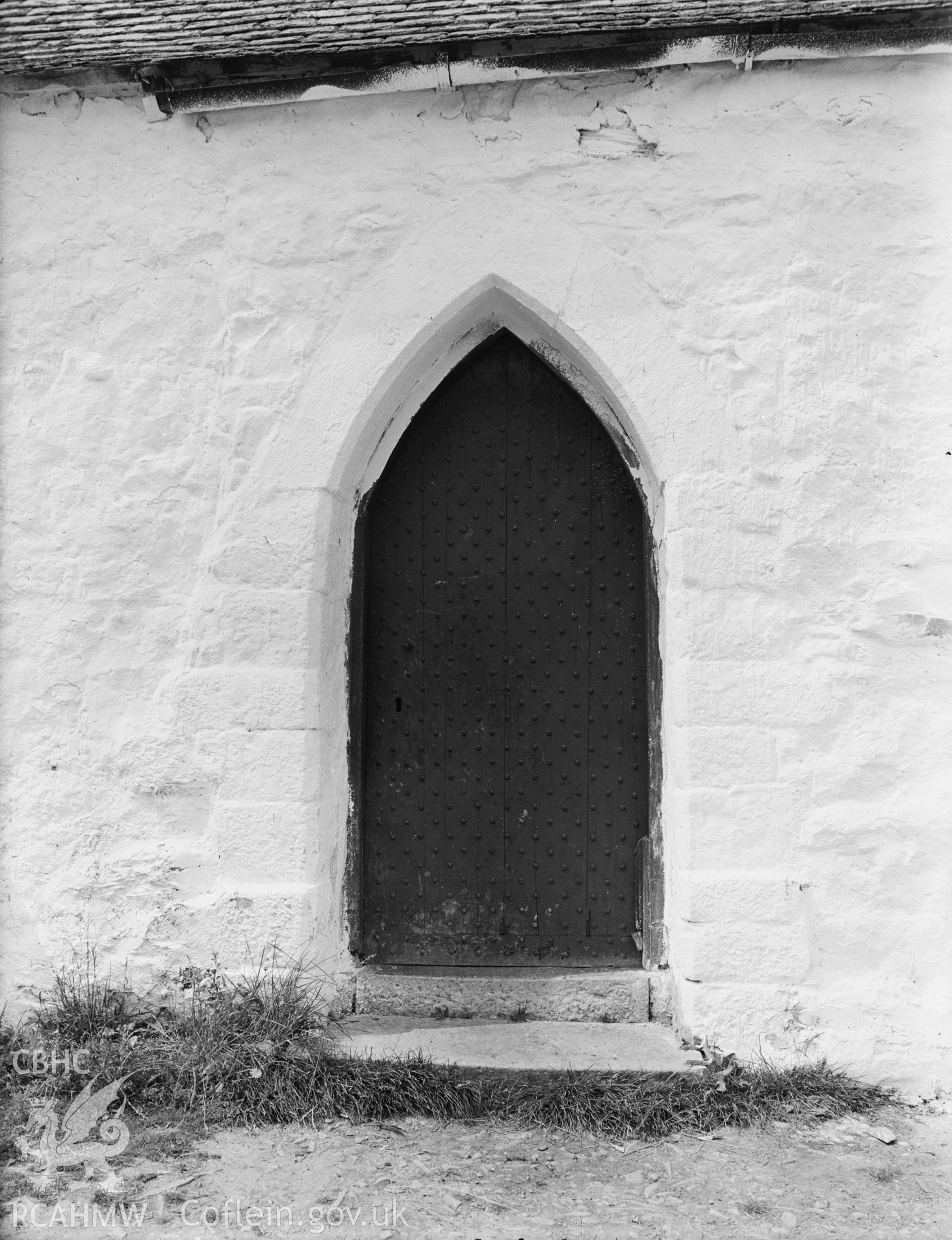 Detail of east door