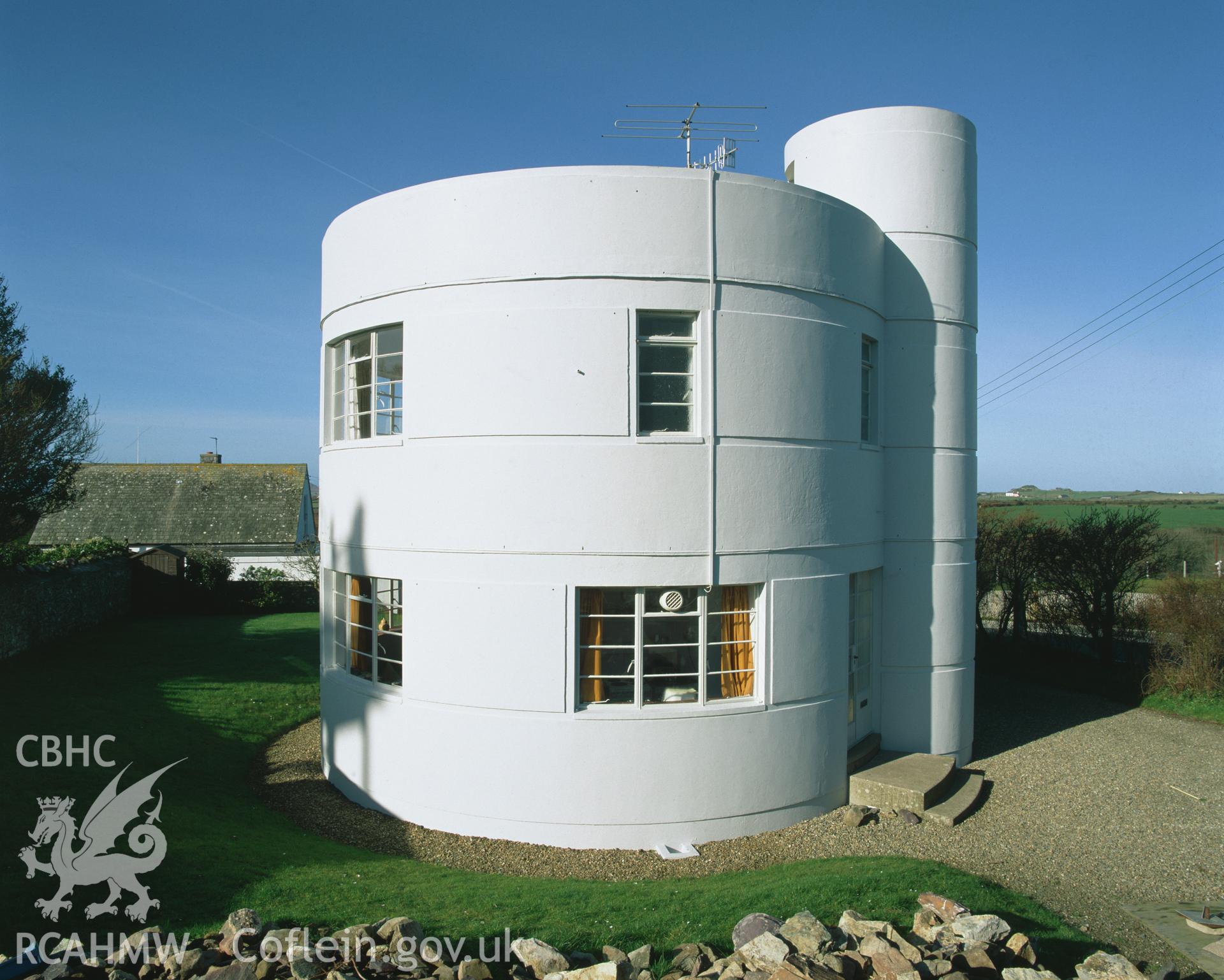 RCAHMW colour transparency showing the Round House, St Davids, taken by Iain Wright, 2003.