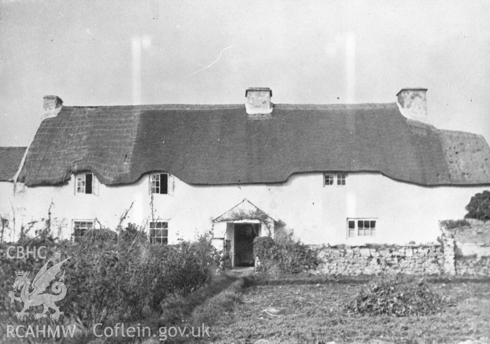 Exterior view of Great House, Llysworney.