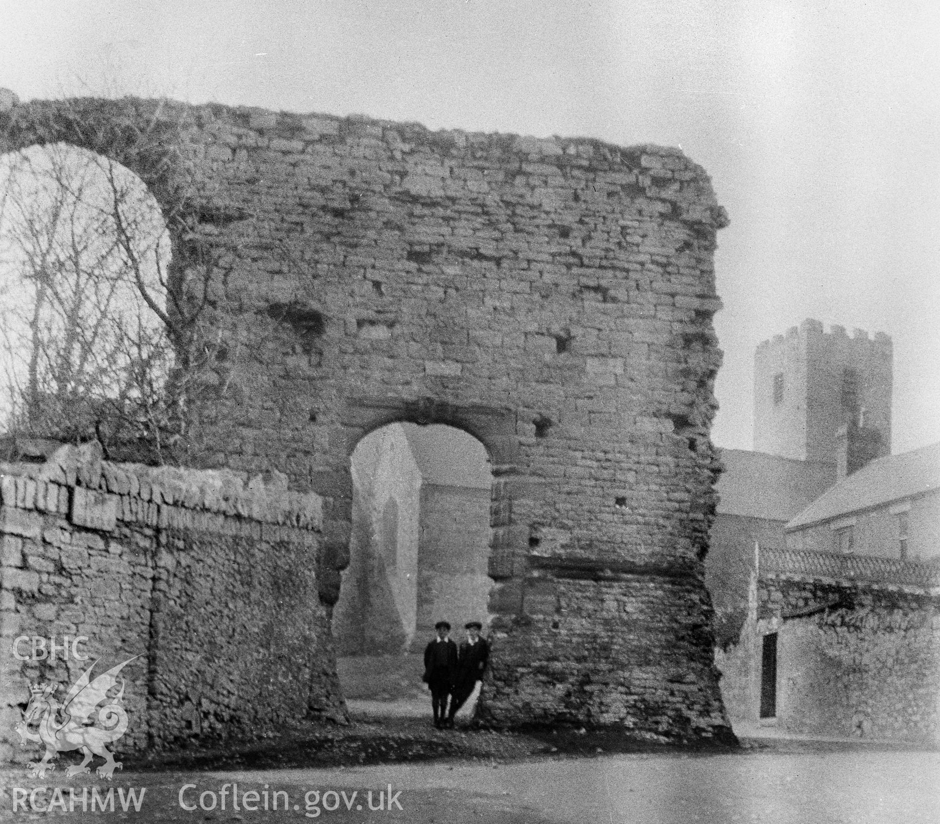 Remains of aisle