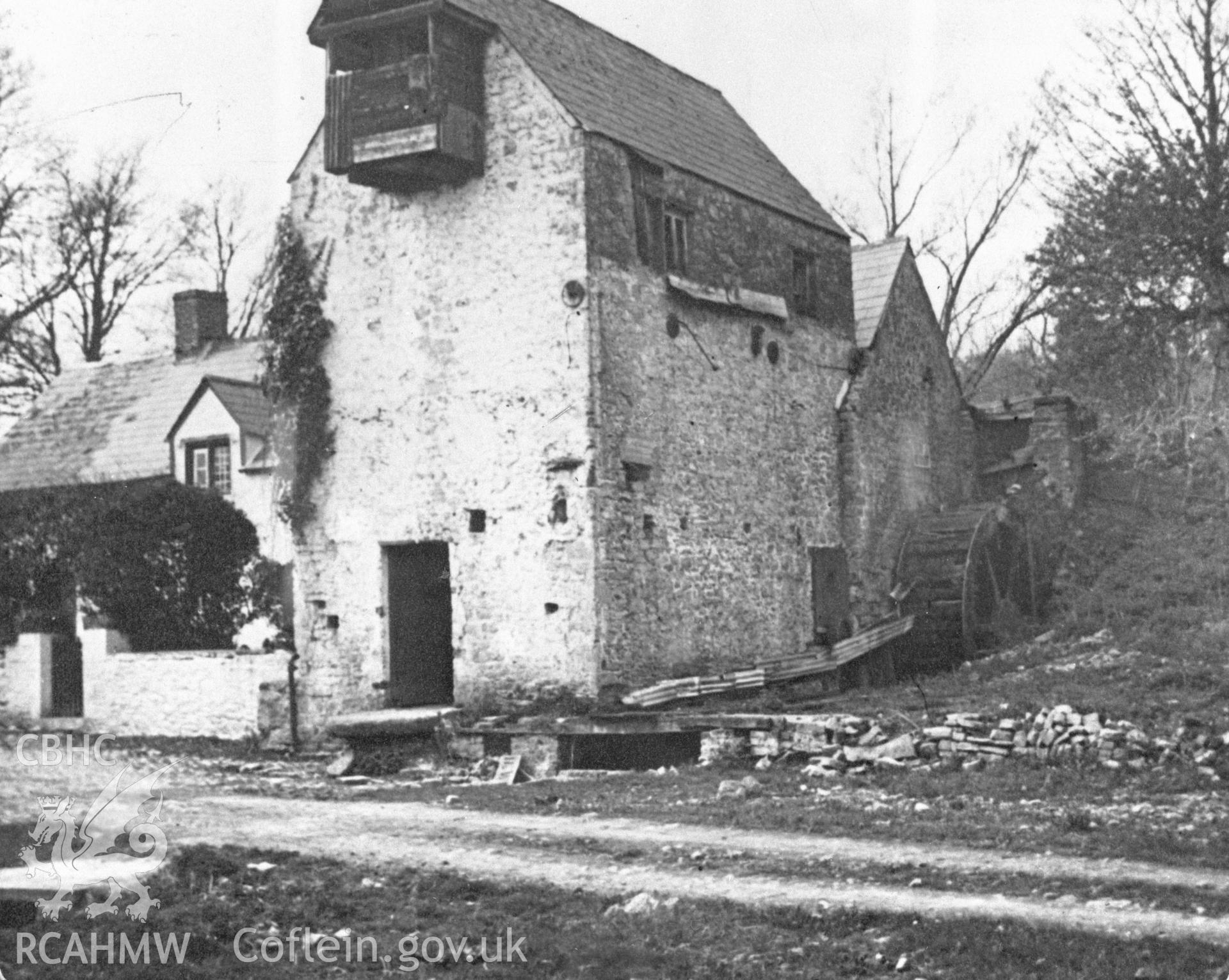 Exterior view of Monastery Mill, Llancarfan.