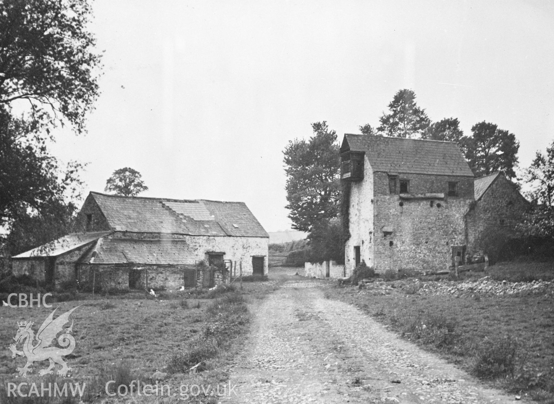 Exterior view of Monastery Mill, Llancarfan.