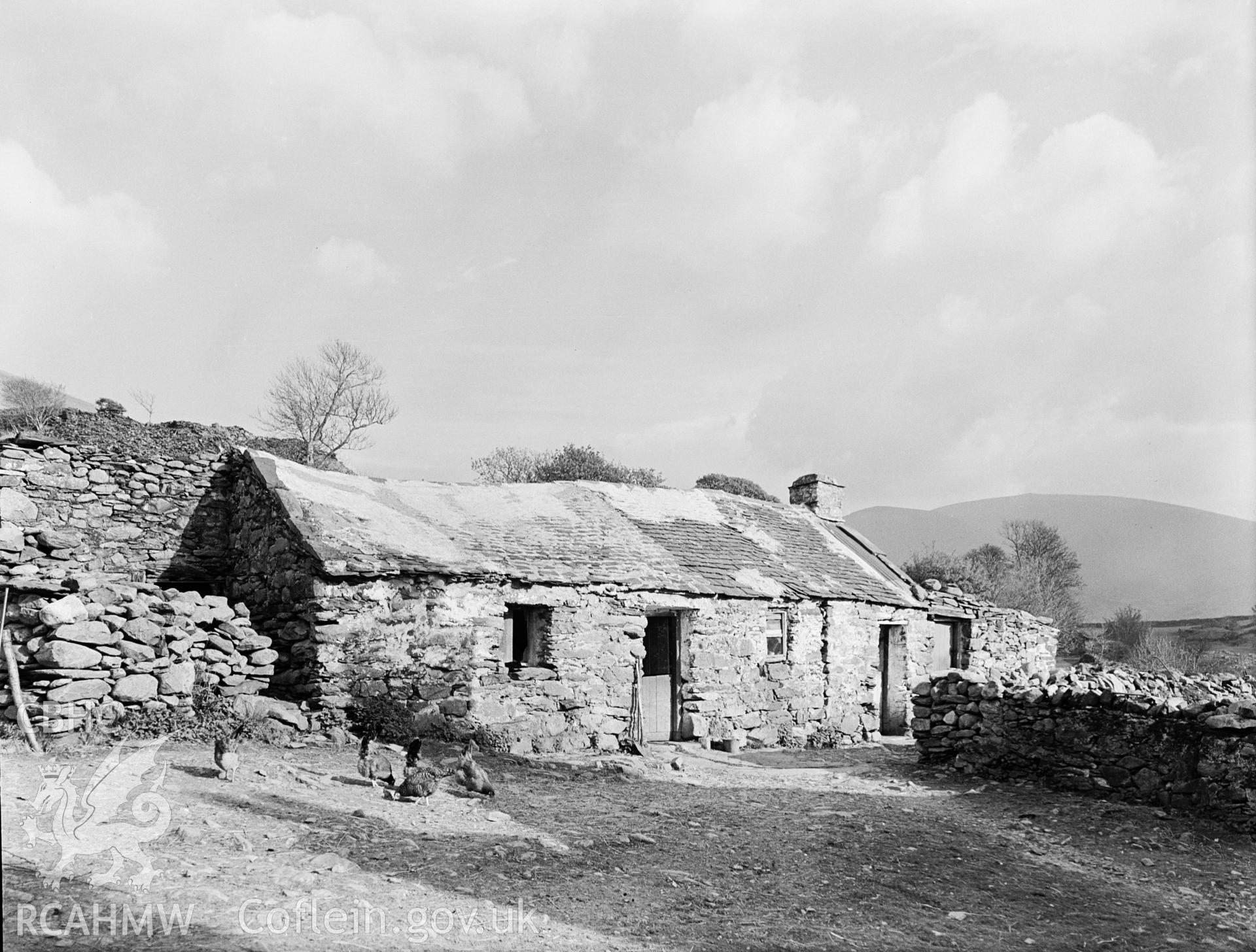 Ty'n-y-wern, Waenfawr; one black and white photograph taken by G.B. Mason, 1950.