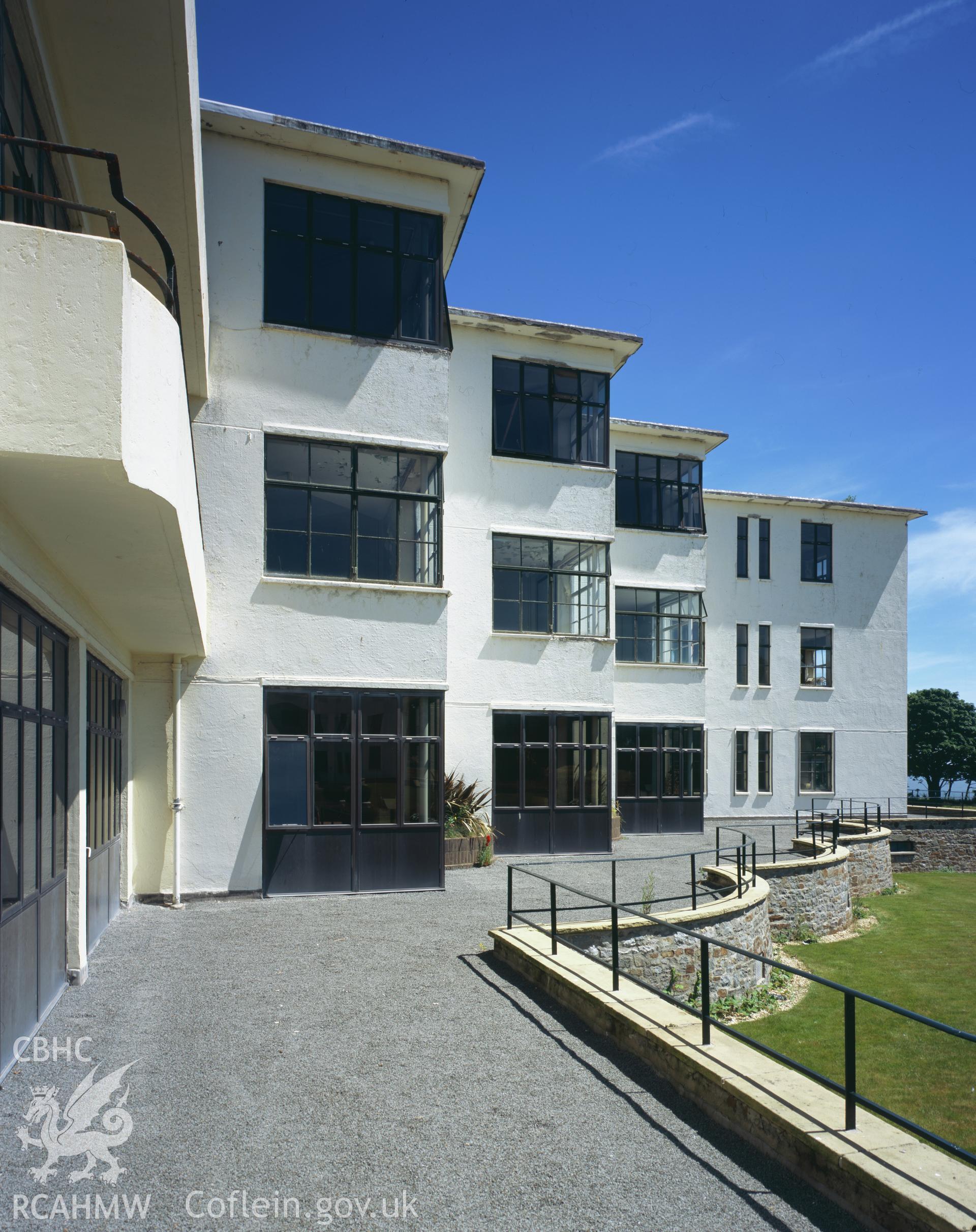 RCAHMW colour transparency showing Sully Hospital taken by I.N. Wright, June 2005