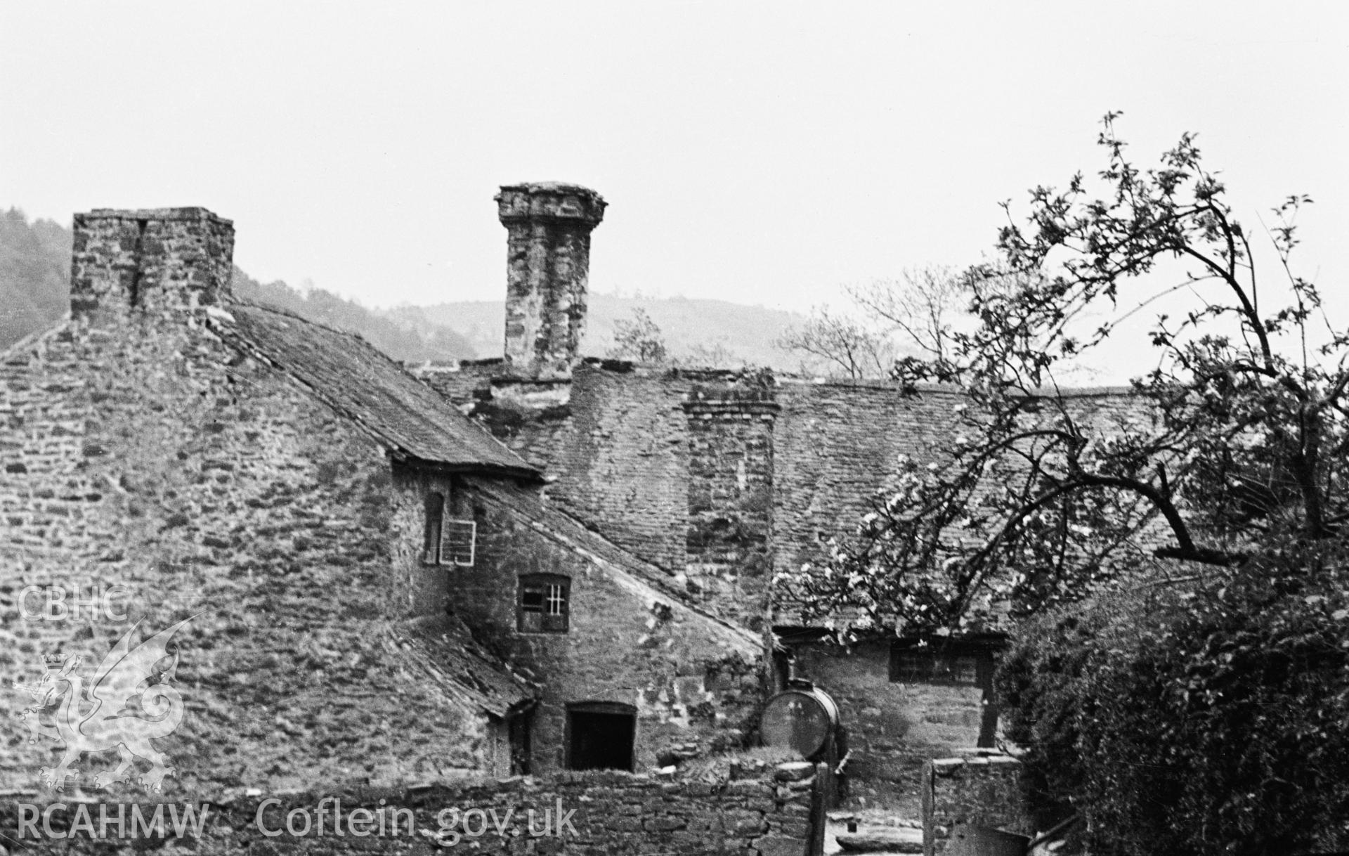 Cwm Nant y Meichiaid, Meifod; one black and white photograph taken by J.D.K. Lloyd, 1947