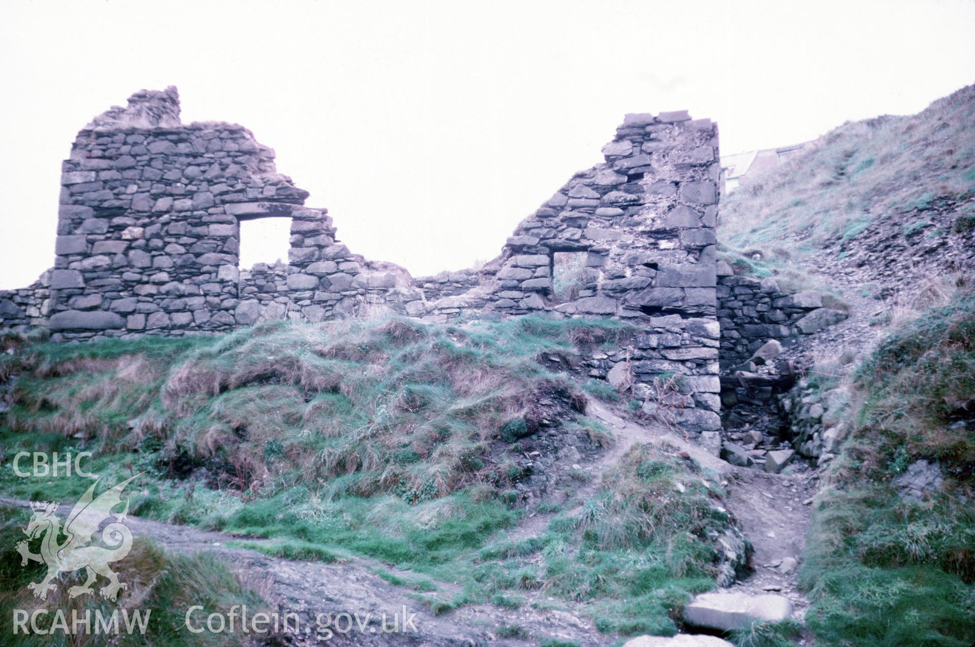 Colour 35mm slide of Aberfelin Mill, Trefin, Pembrokeshire, by Dylan Roberts, undated.