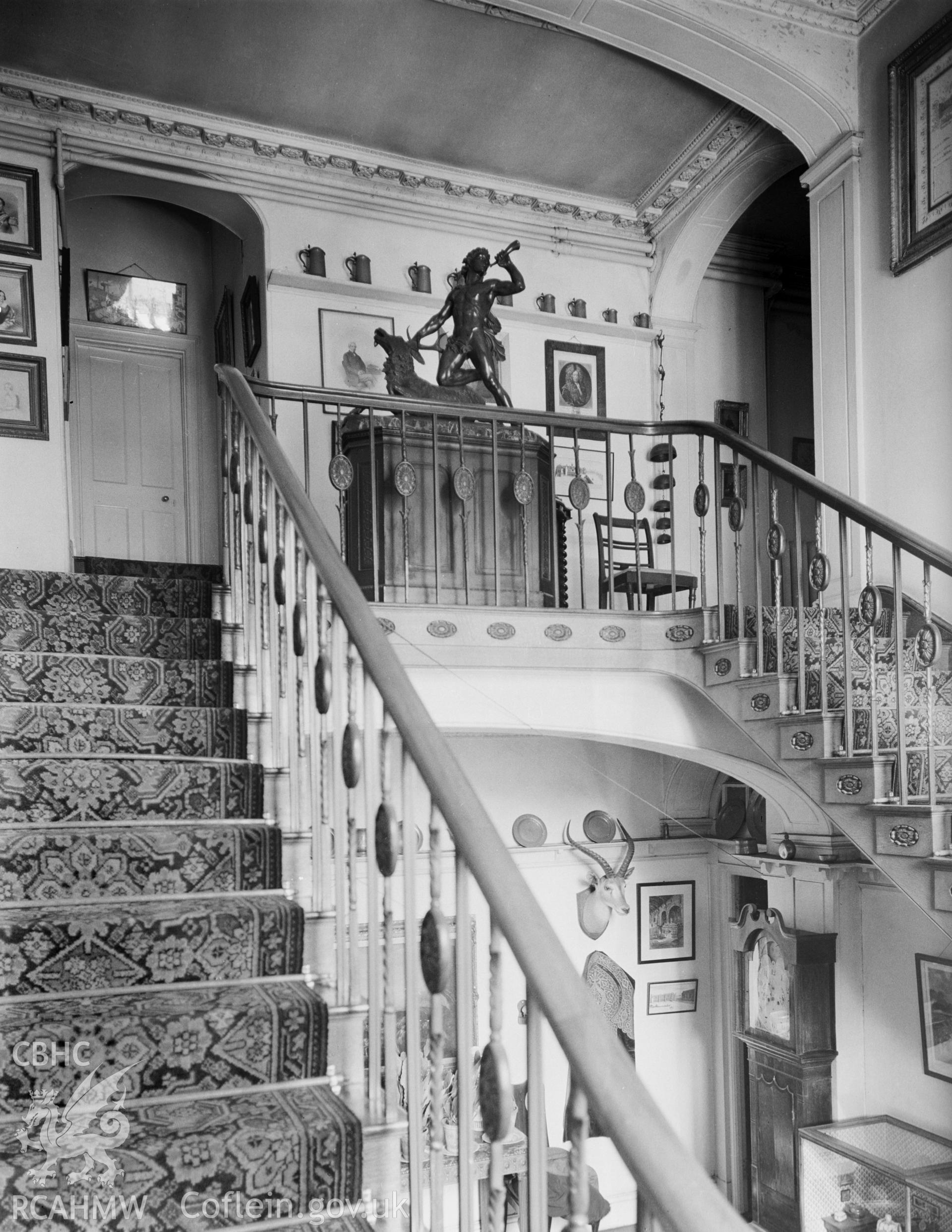 Interior view showing staircase