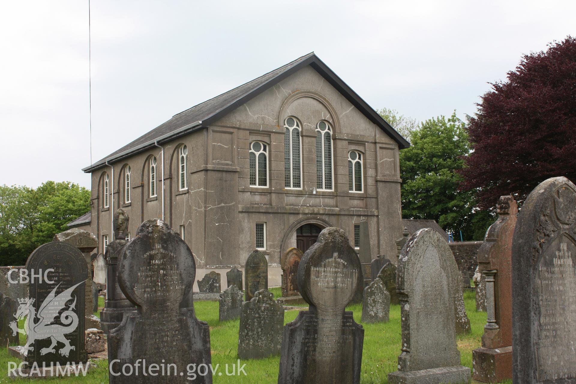 Pisgah Independent Chapel, viewed from the south-east.