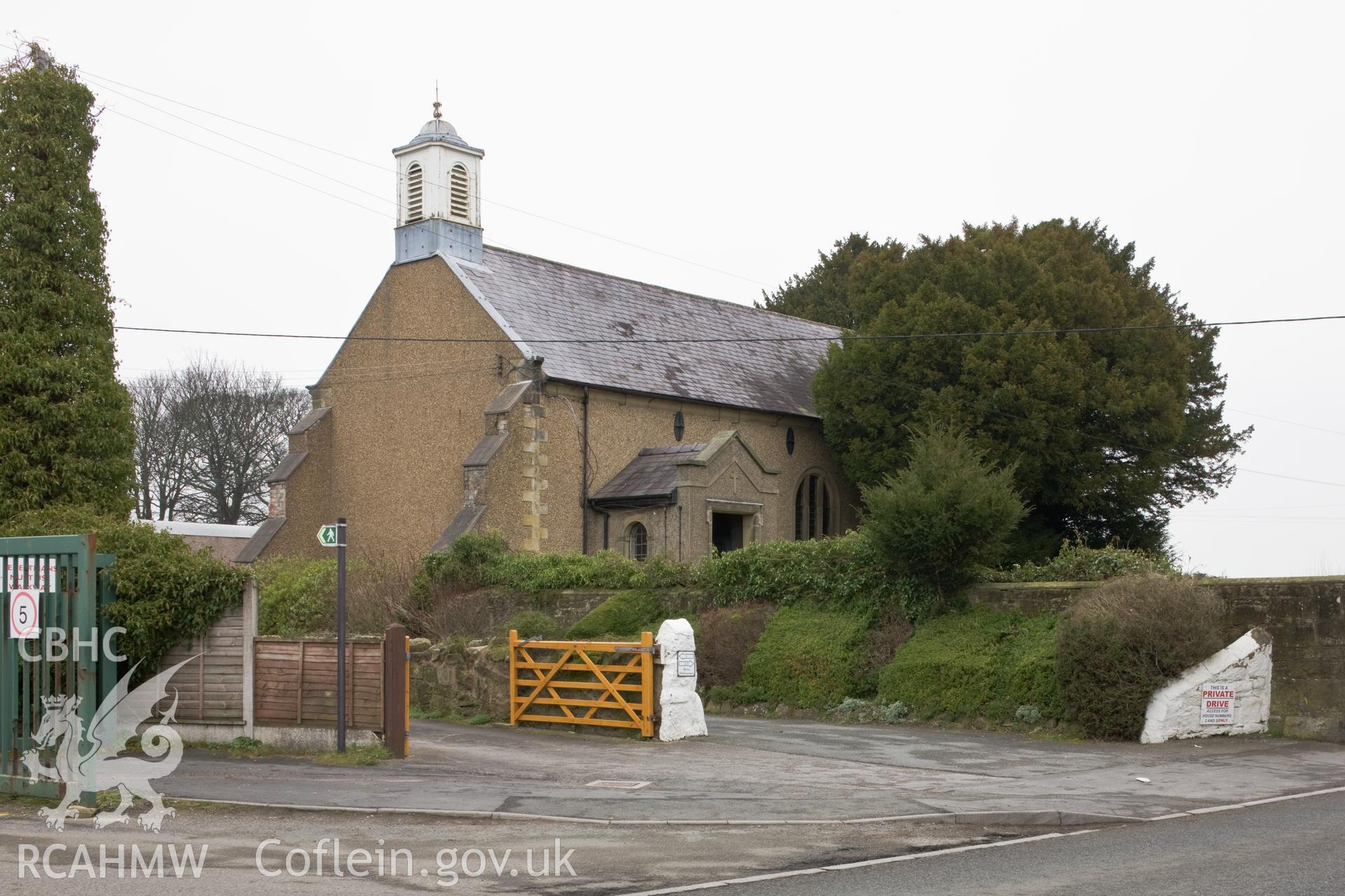 View from the southwest.