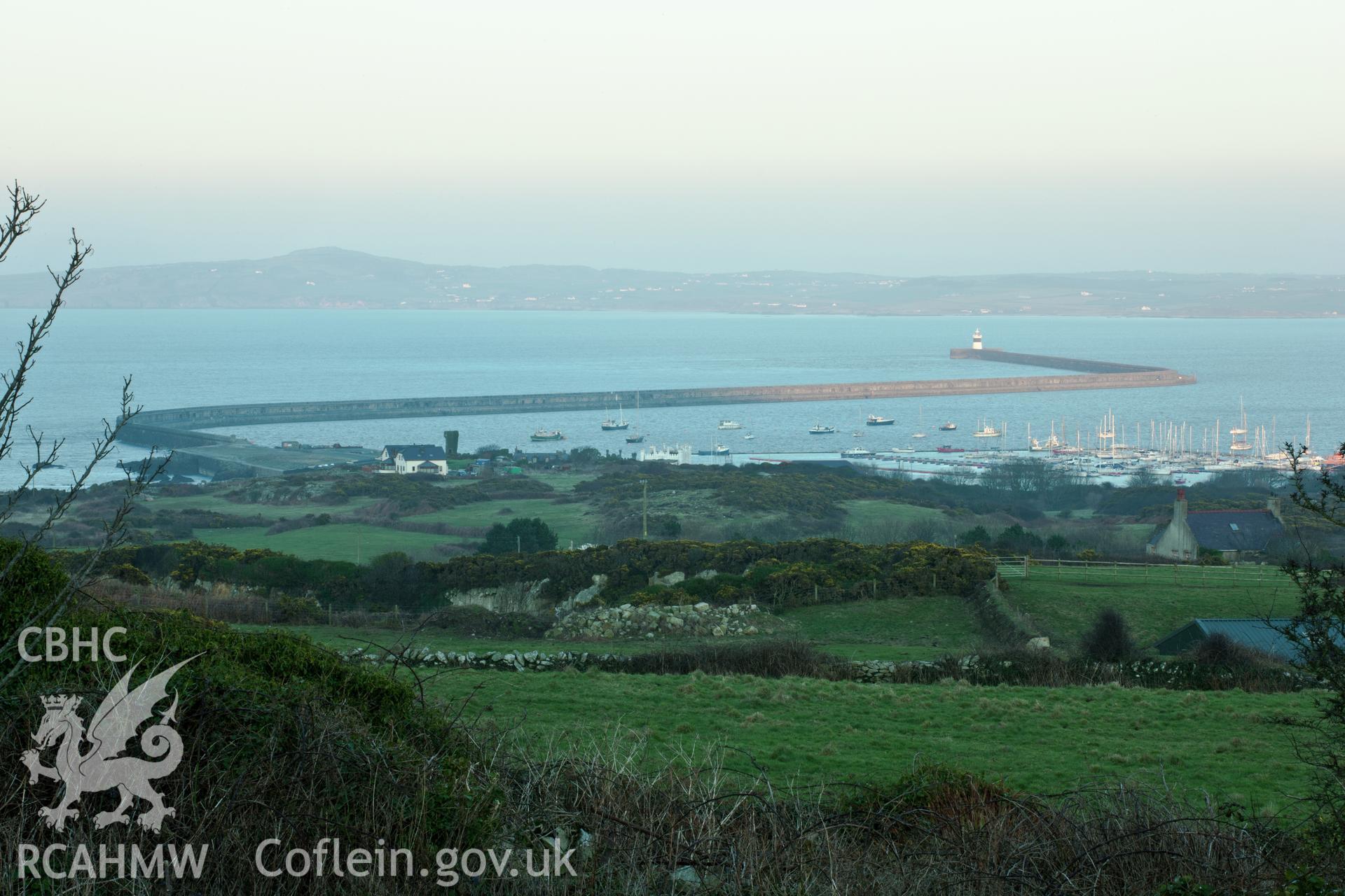 Distant view from the southwest.