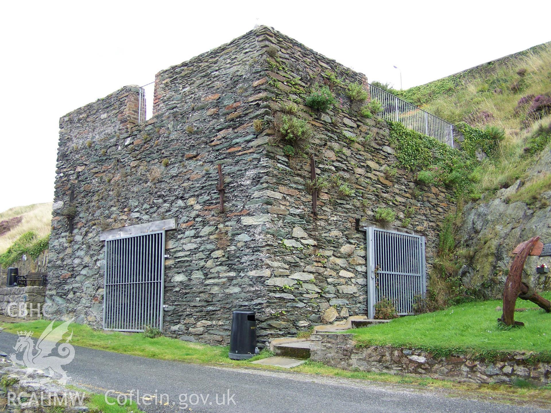 Lime kiln viewed from southwest.