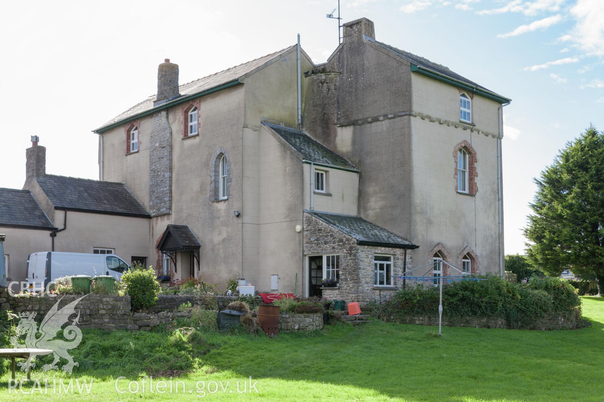 View from the northeast