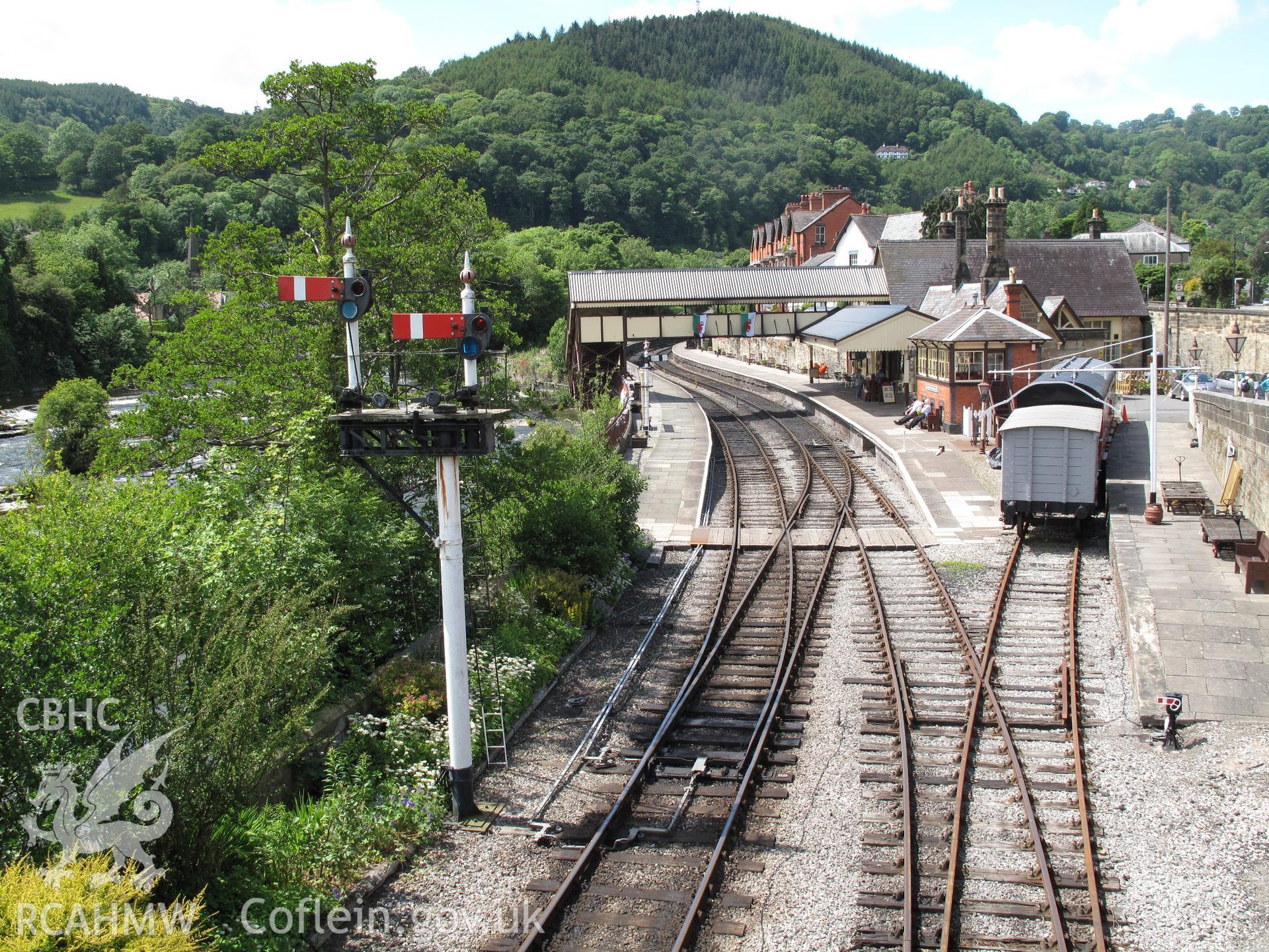 Llangollen Railway Station from the east.