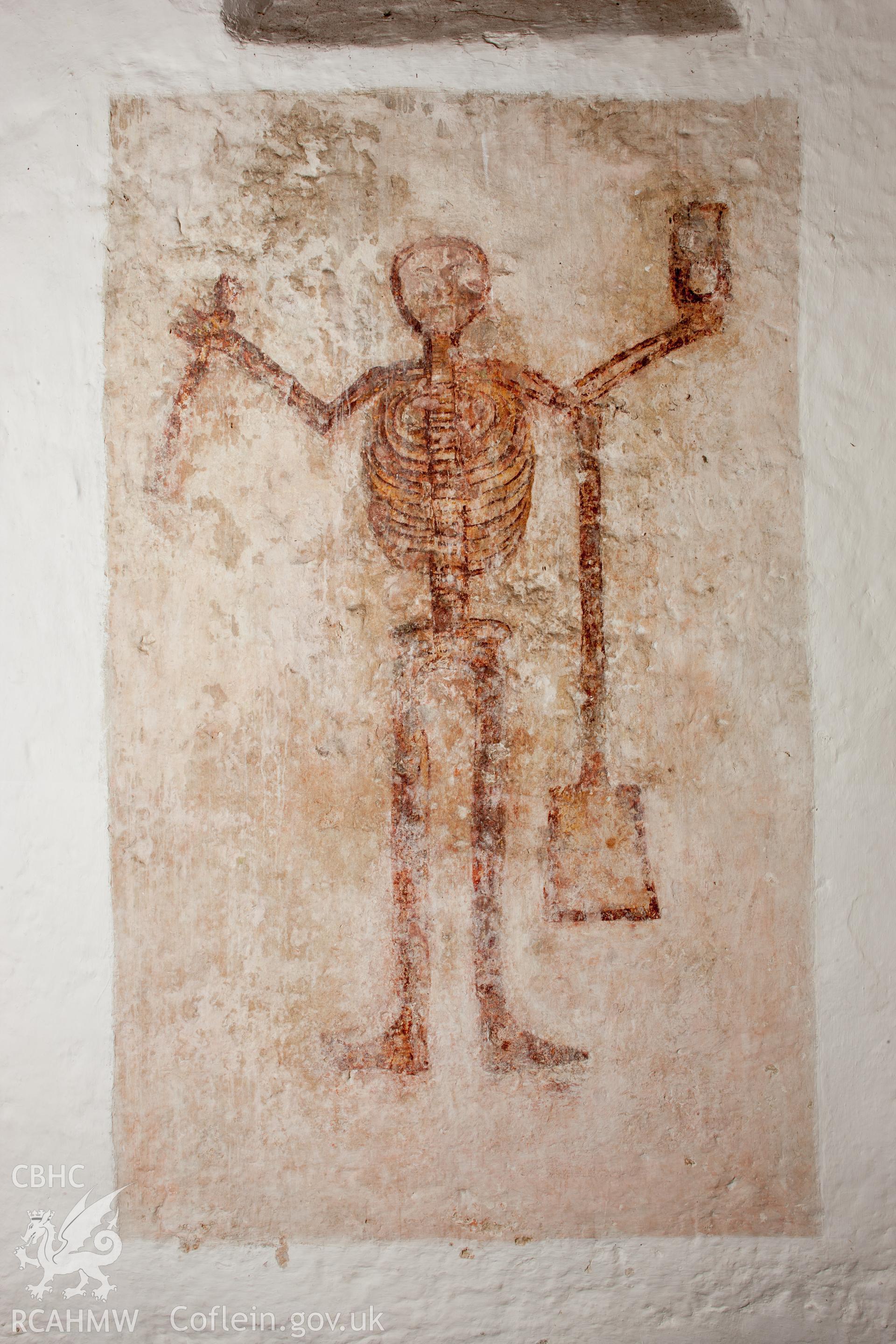 Wall painting, memento mori.