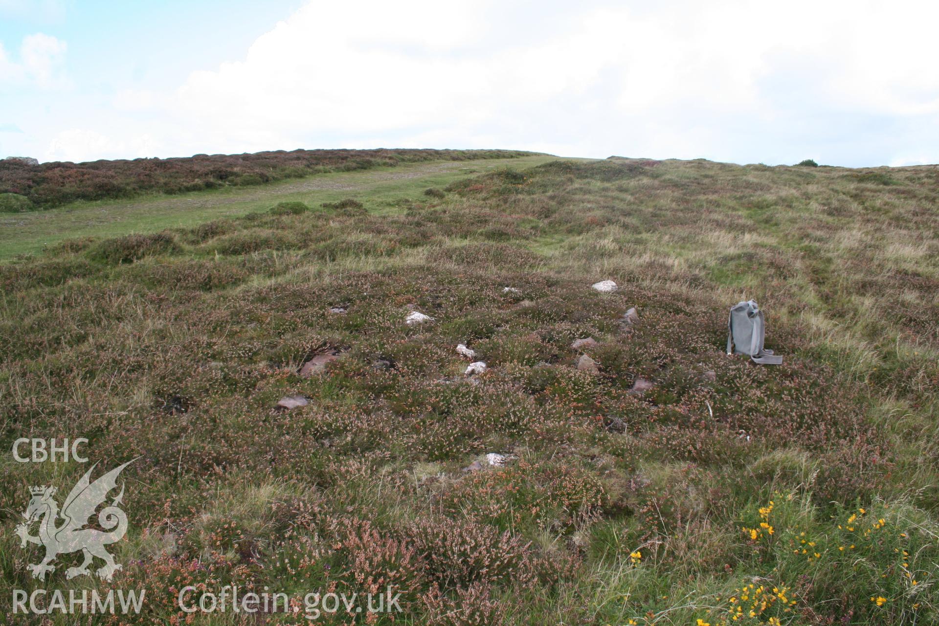 View of cairn from the south-east.