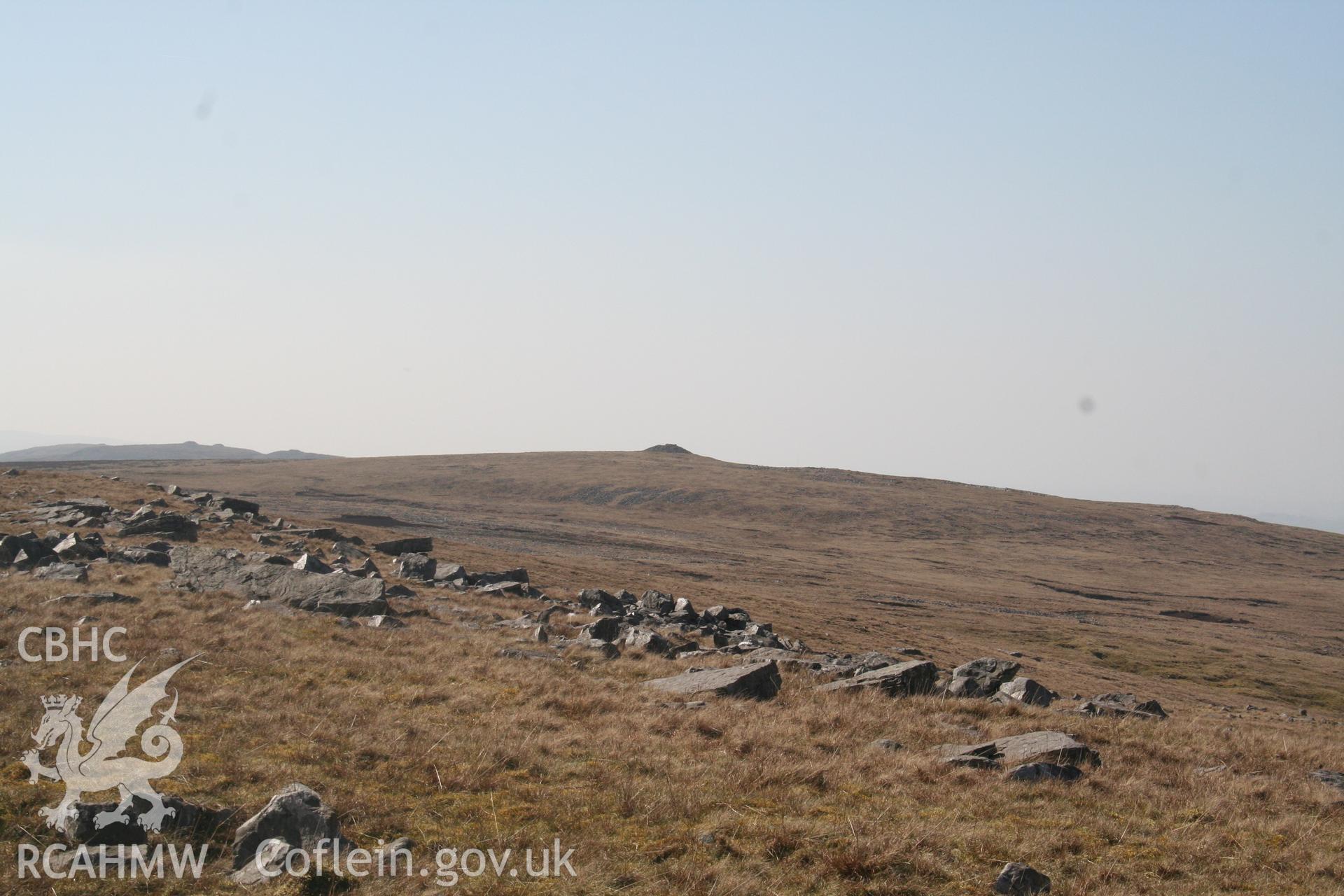 Distant view from the east.