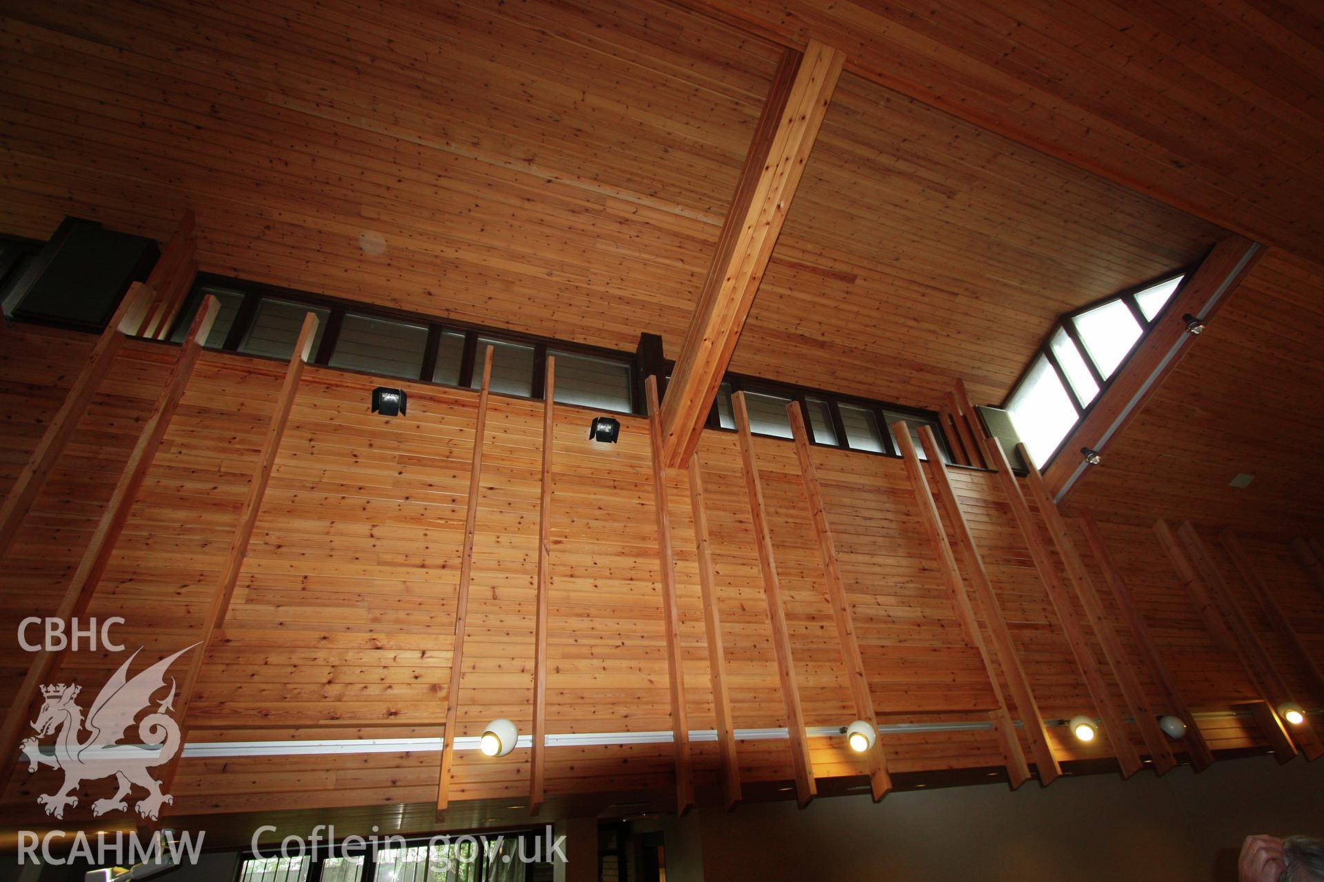 Interior, high tie beam detail