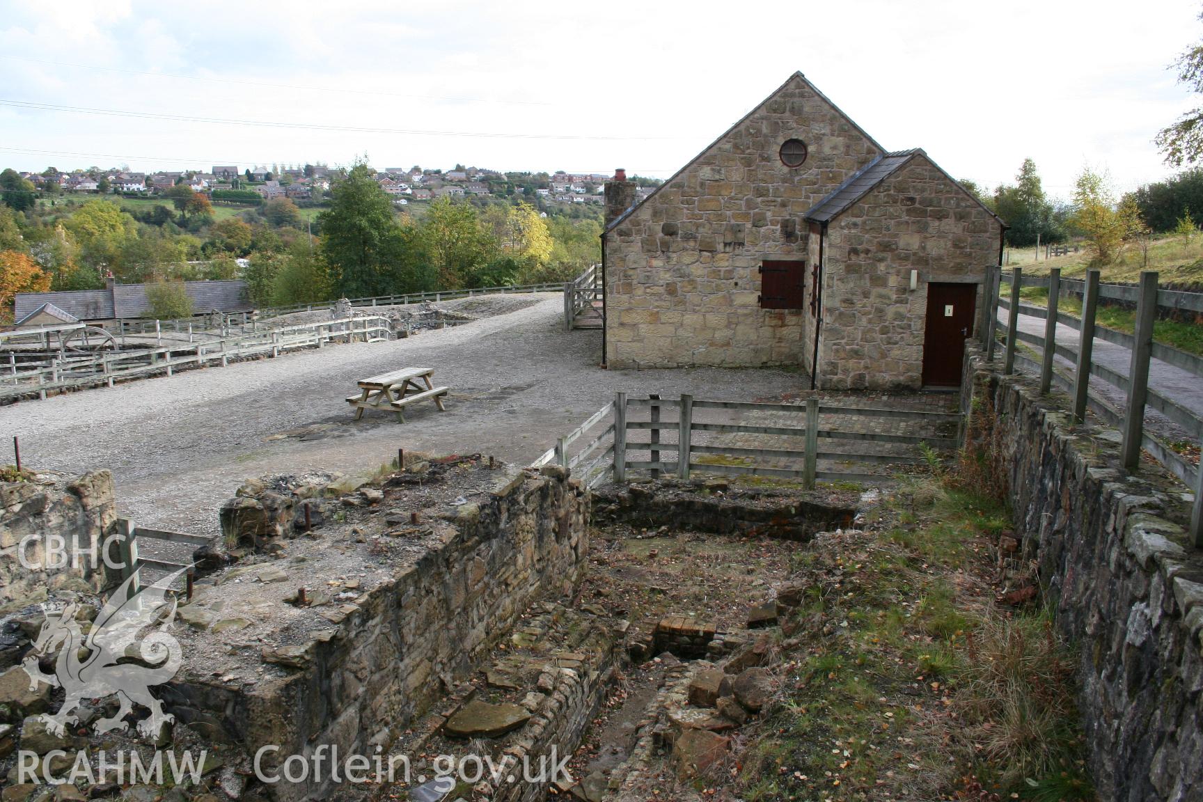 Meadow Shaft Lead Mine winder house and ore house.