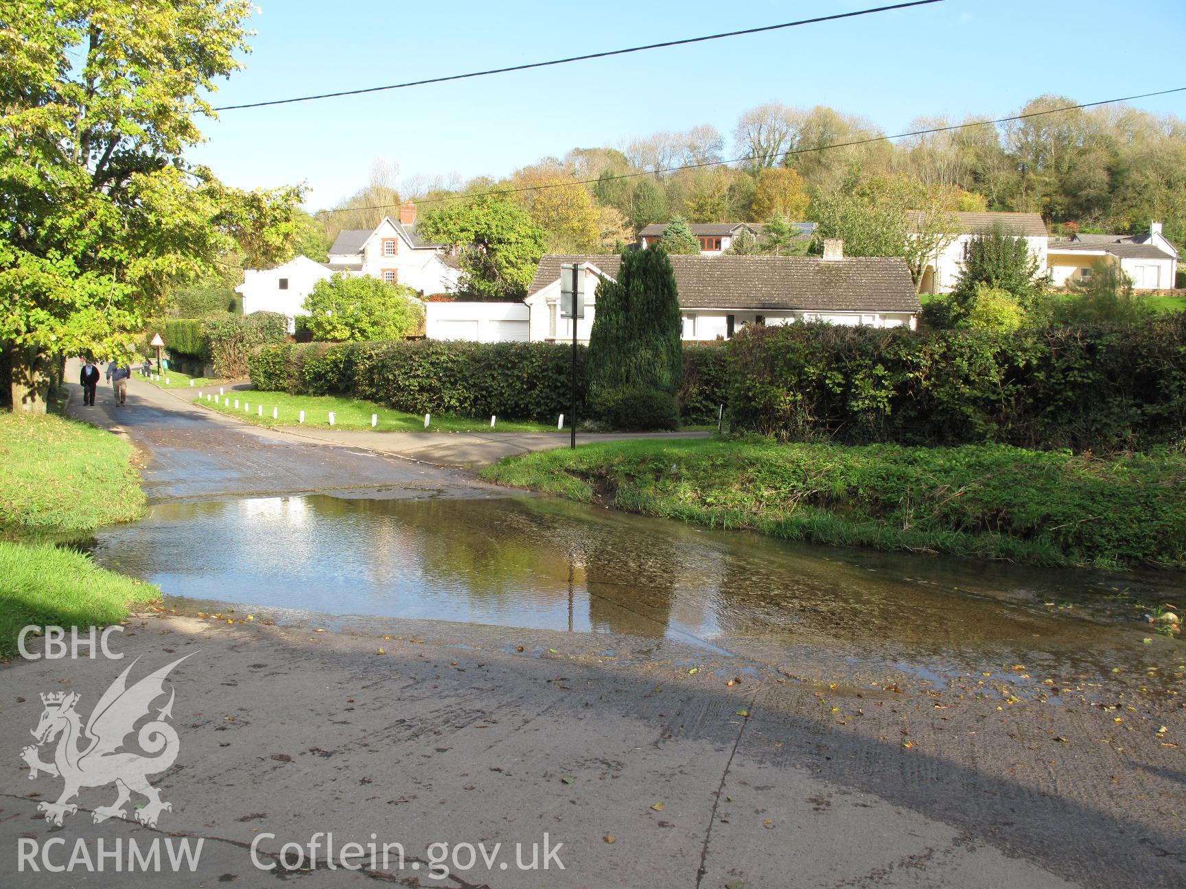 Ford in Llancarfan Village from the west.