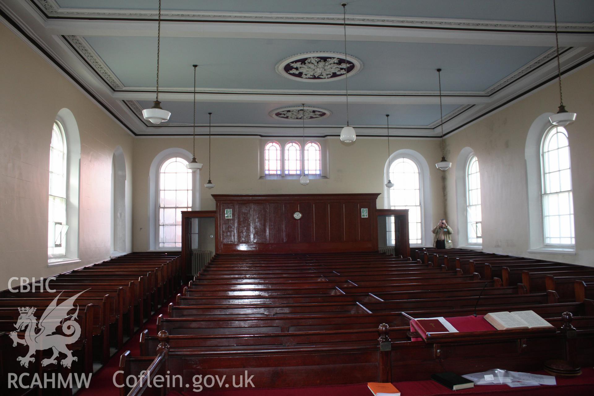 Interior, view towards entrance lobby