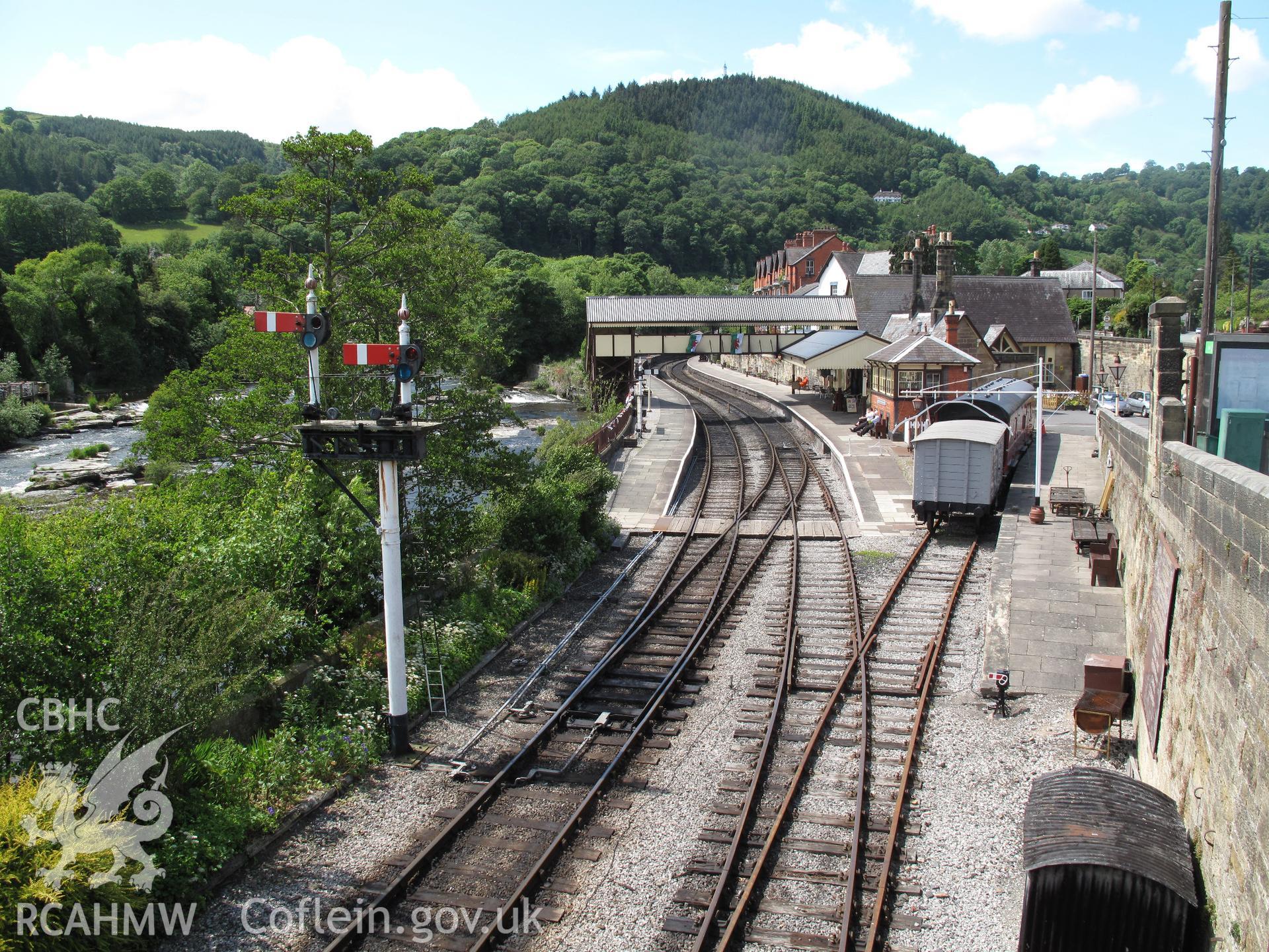 Llangollen Railway Station from the east.