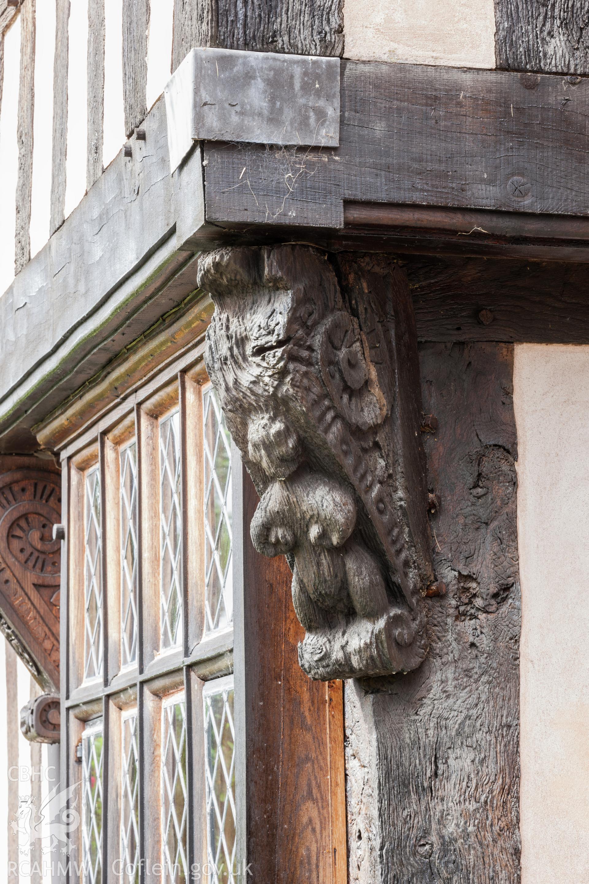 Detail of carved corbel.