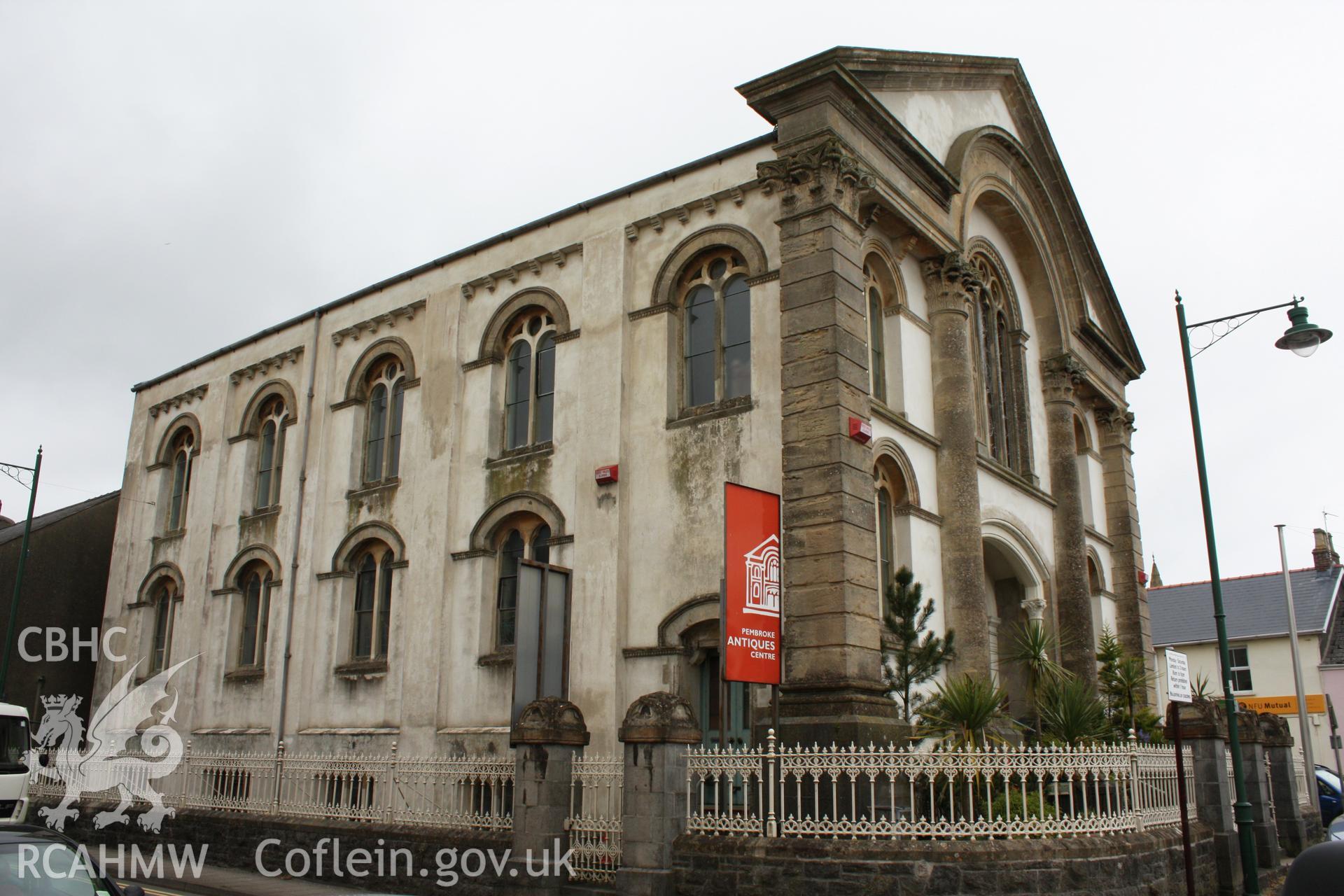 Pembroke Methodist Chapel viewed from the south-east.