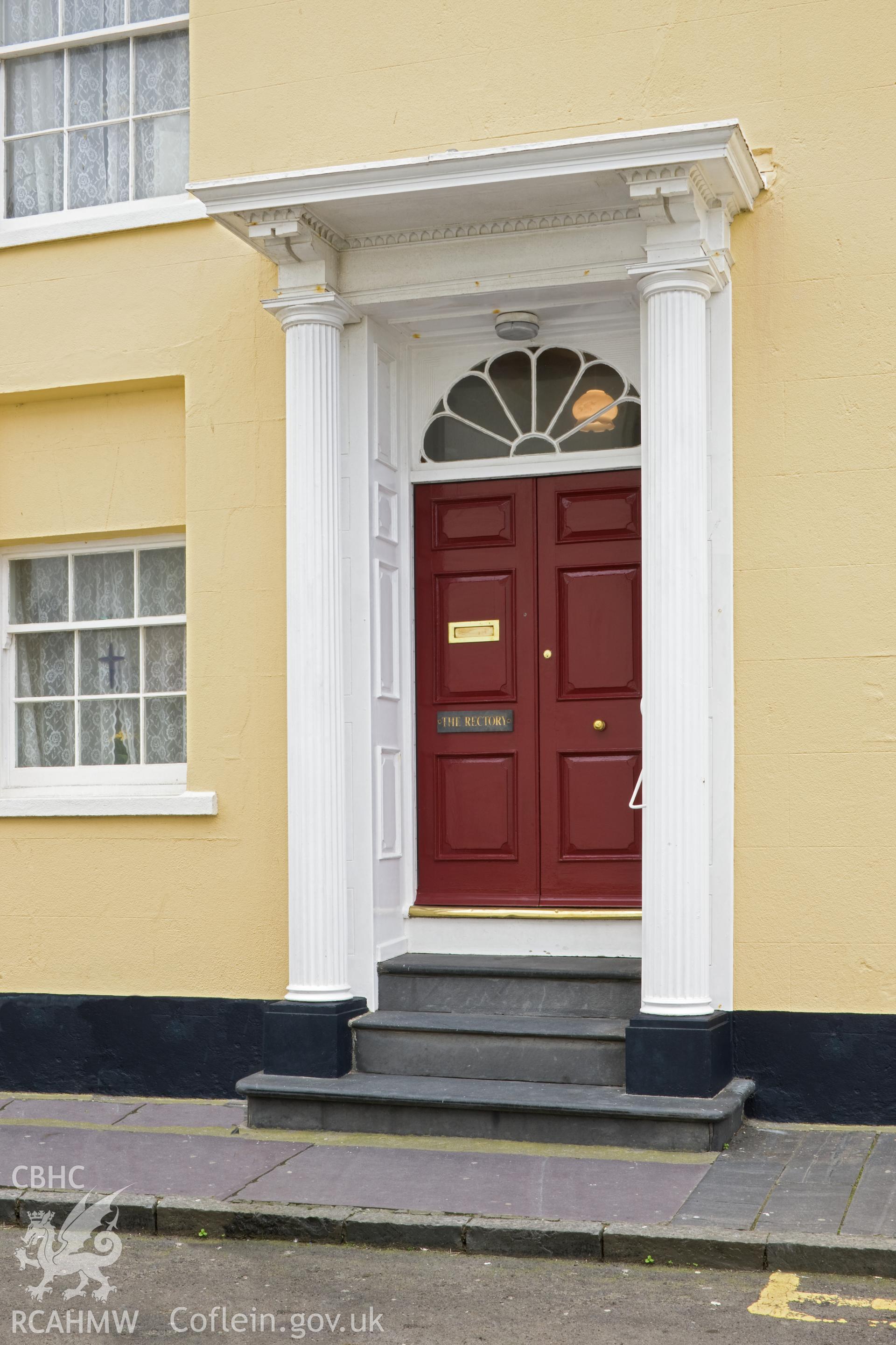 Doorcase on new street.