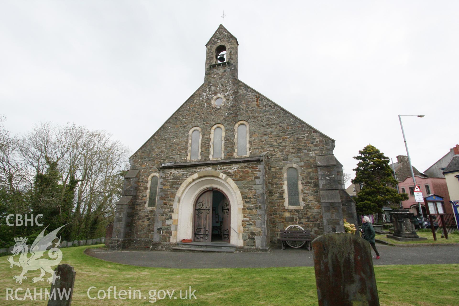 St Mary's Church viewed from the west.