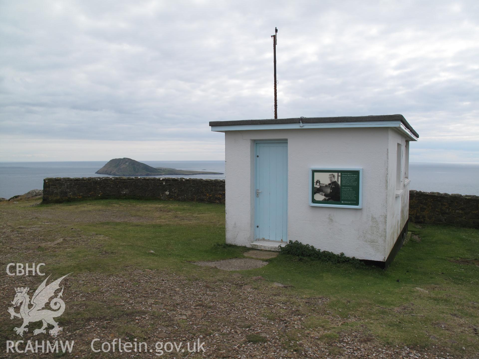 Generator house from the northeast.