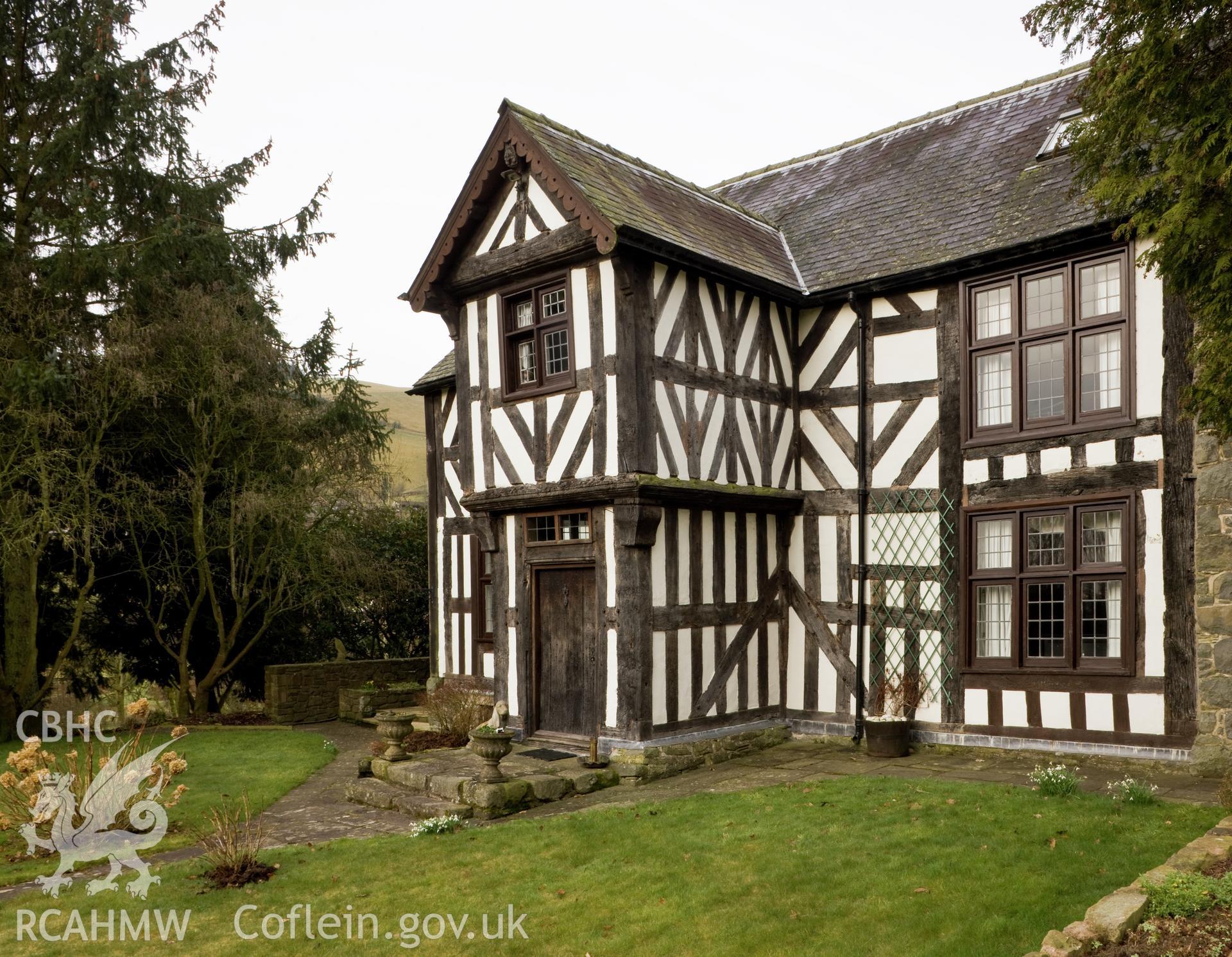 Entrance porch from the north.