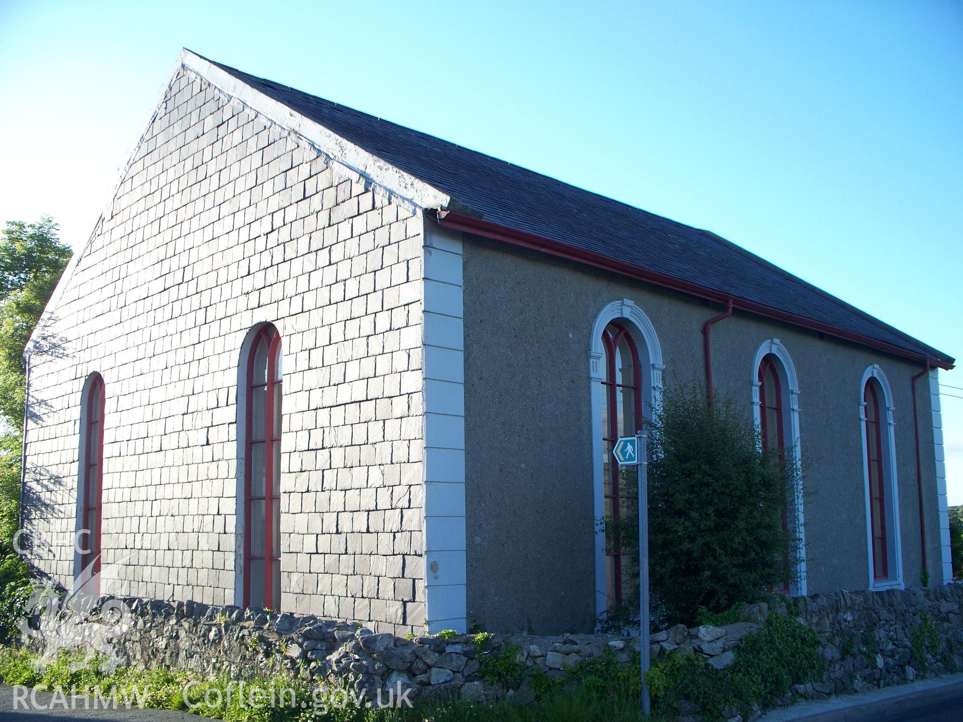 South west rear gable and south east side.